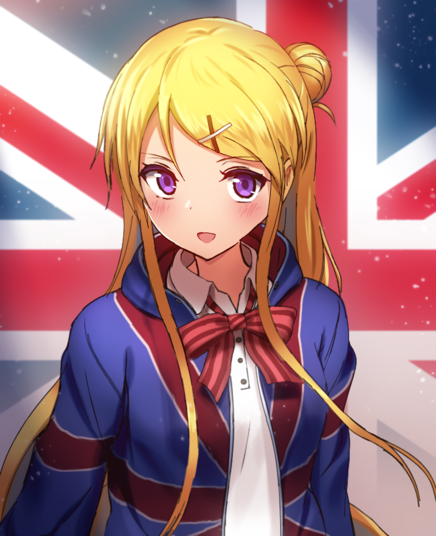 British af. [Kiniro Mosaic] : r/awwnime