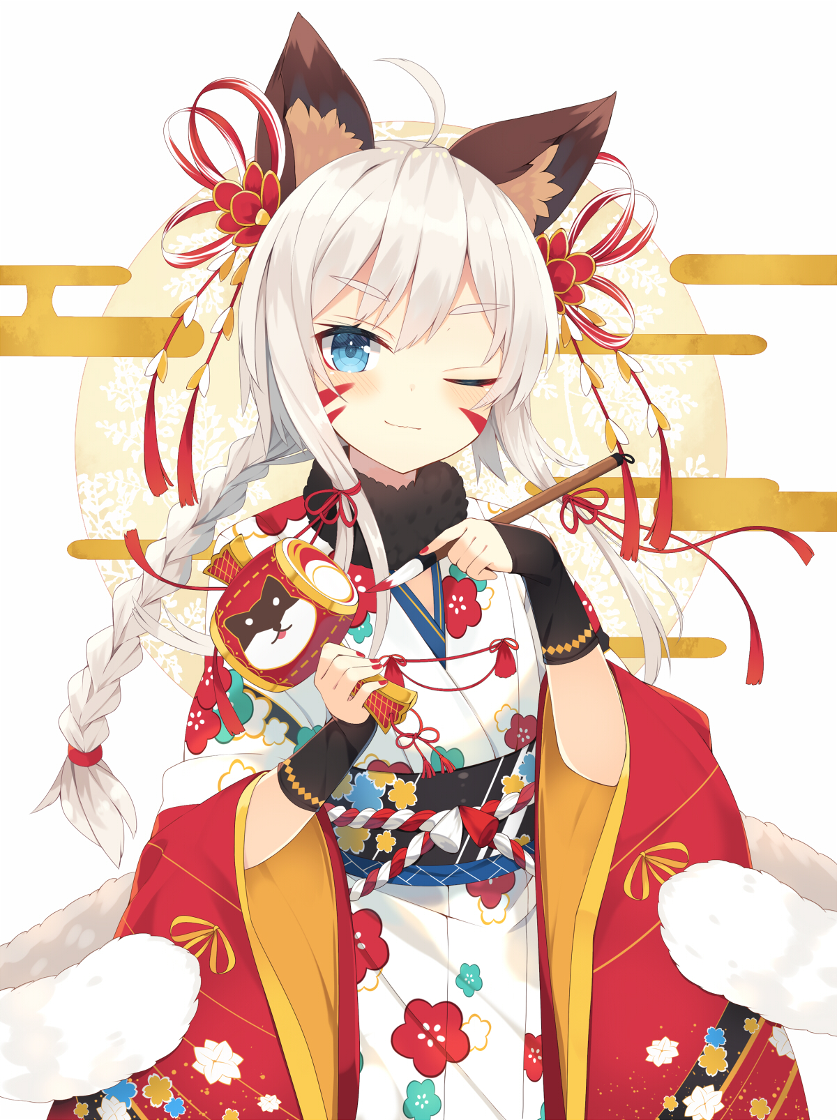 Traditional Kemonomimi Original Awwnime 2333