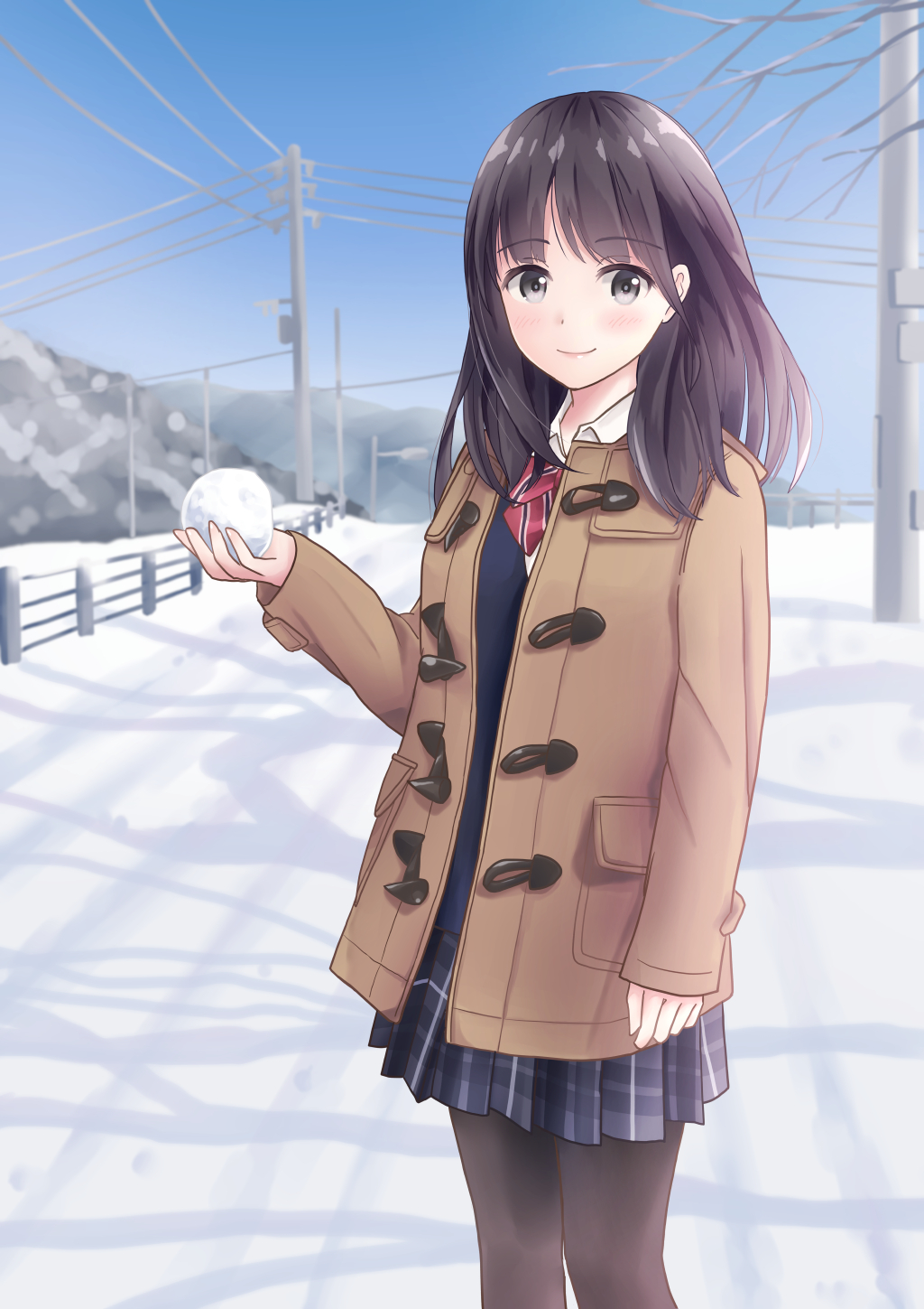 pretty anime girl