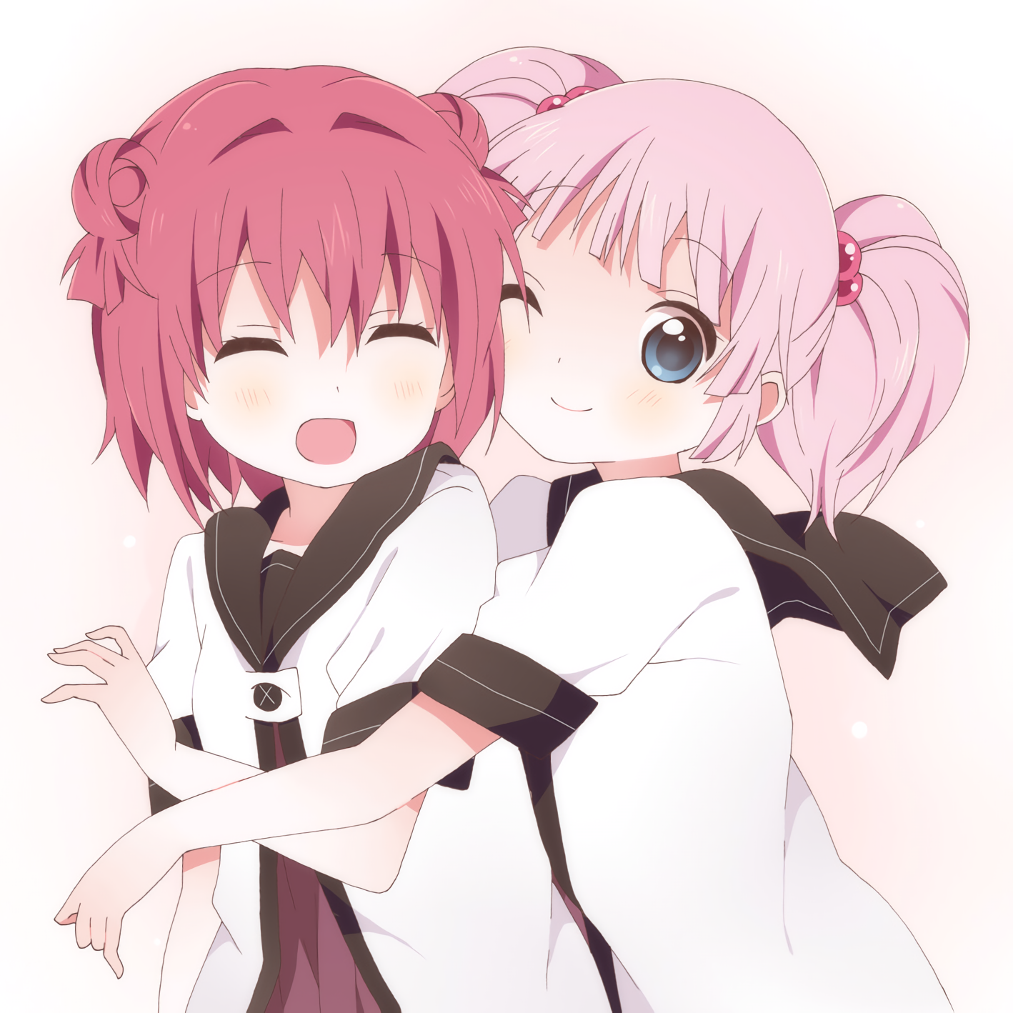 Yuru Yuri Акари и Тинацу