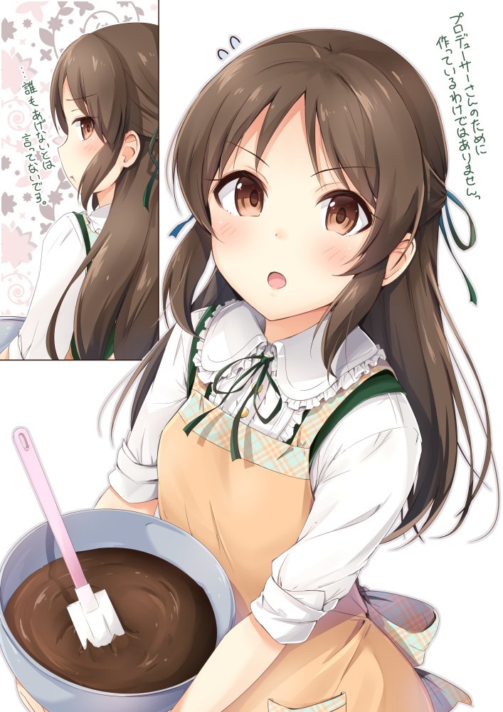Baking Chocolates Idolmaster Cinderella Girls Awwnime