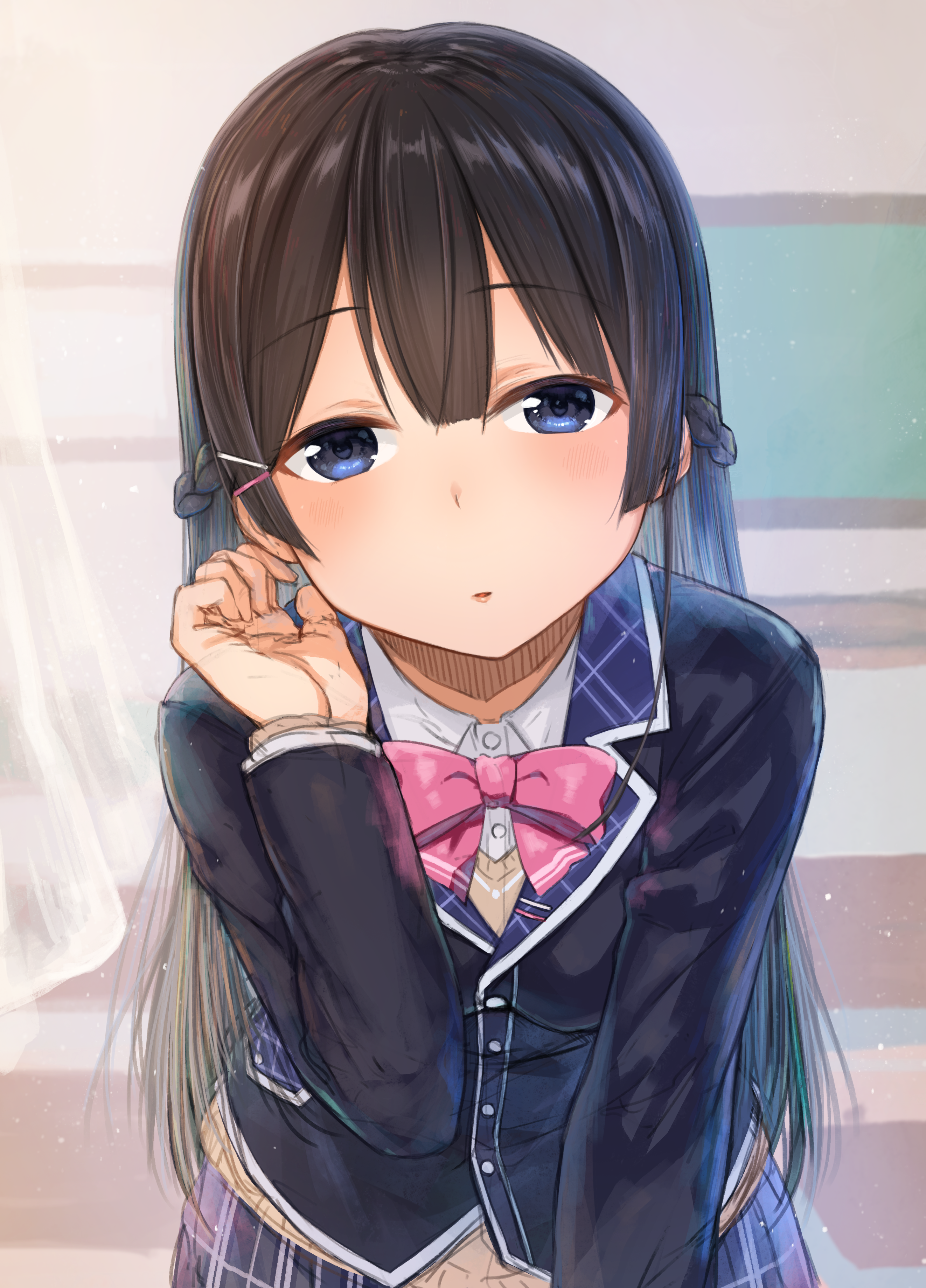 *brushes hair aside* [Virtual Youtuber Tsukino Mito] : r/awwnime