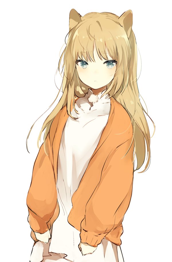 Orange Sweater [Artist's Original] r/awwnime