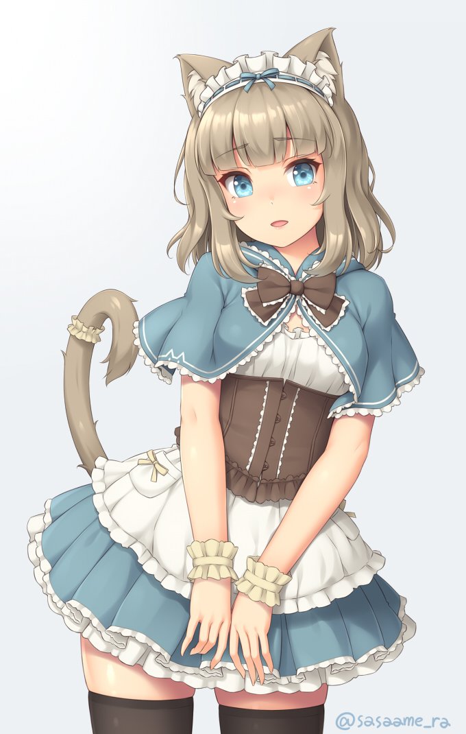 Catgirl Maid Original X Post Rawwnime Rkemonomimi