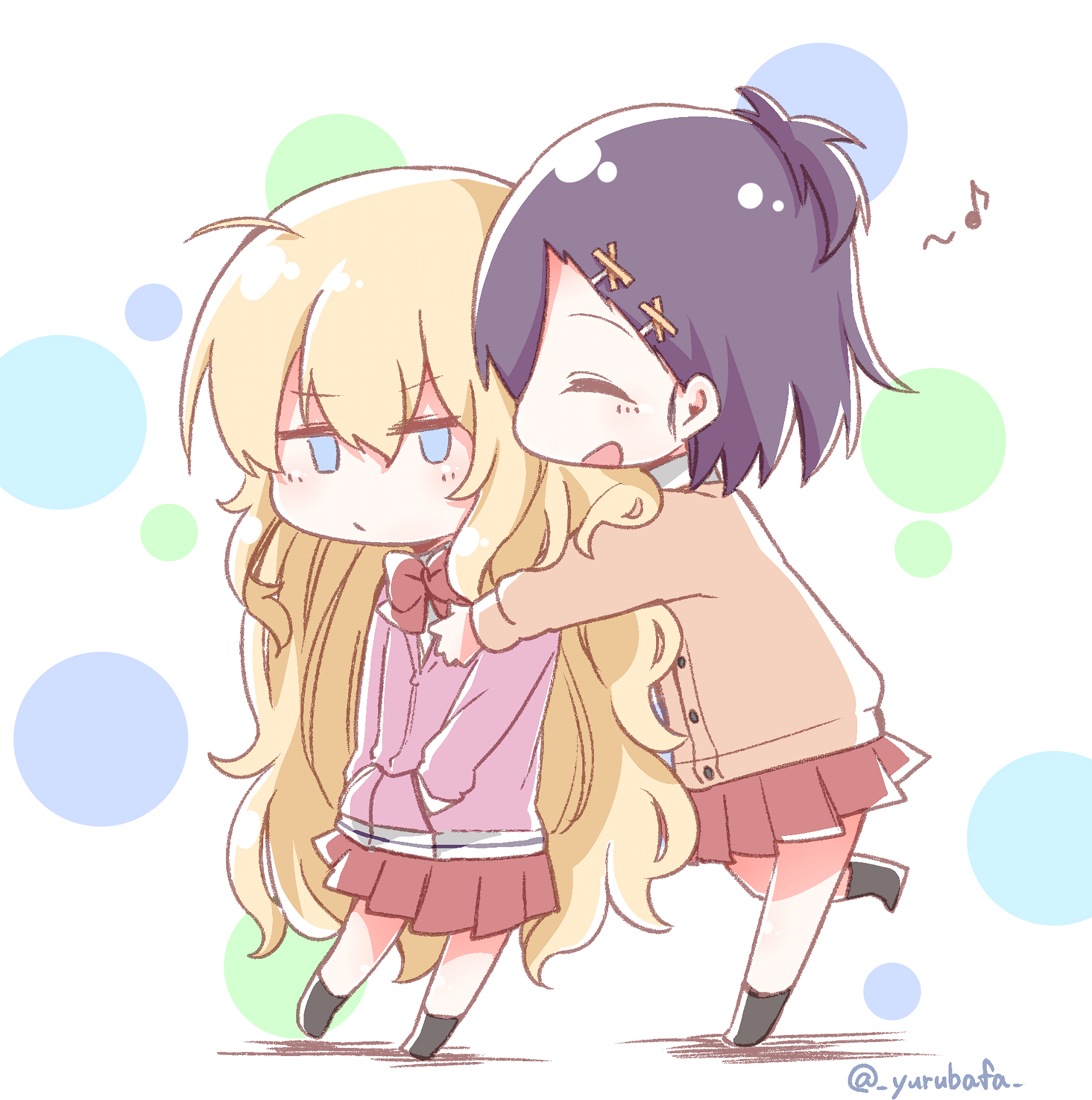 Chibi Gabriel and Vigne. [Gabriel Dropout] : r/awwnime