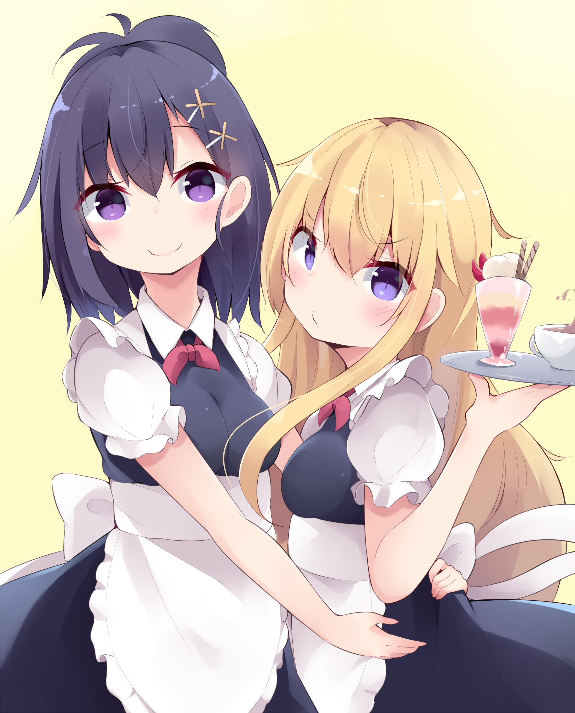 Waitresses. [Gabriel Dropout] : r/awwnime