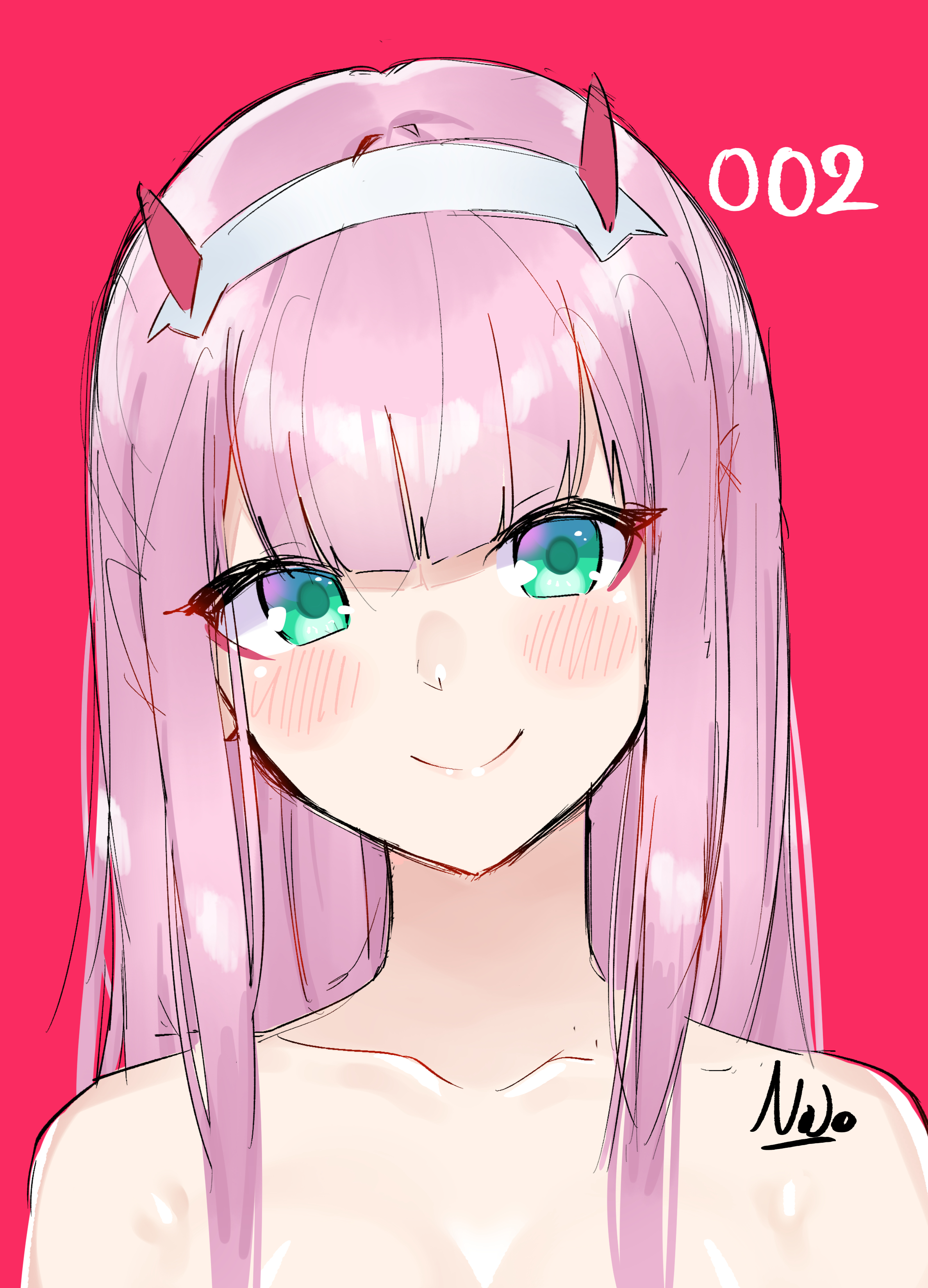 002 speed paint [Darling in the FRANXX]