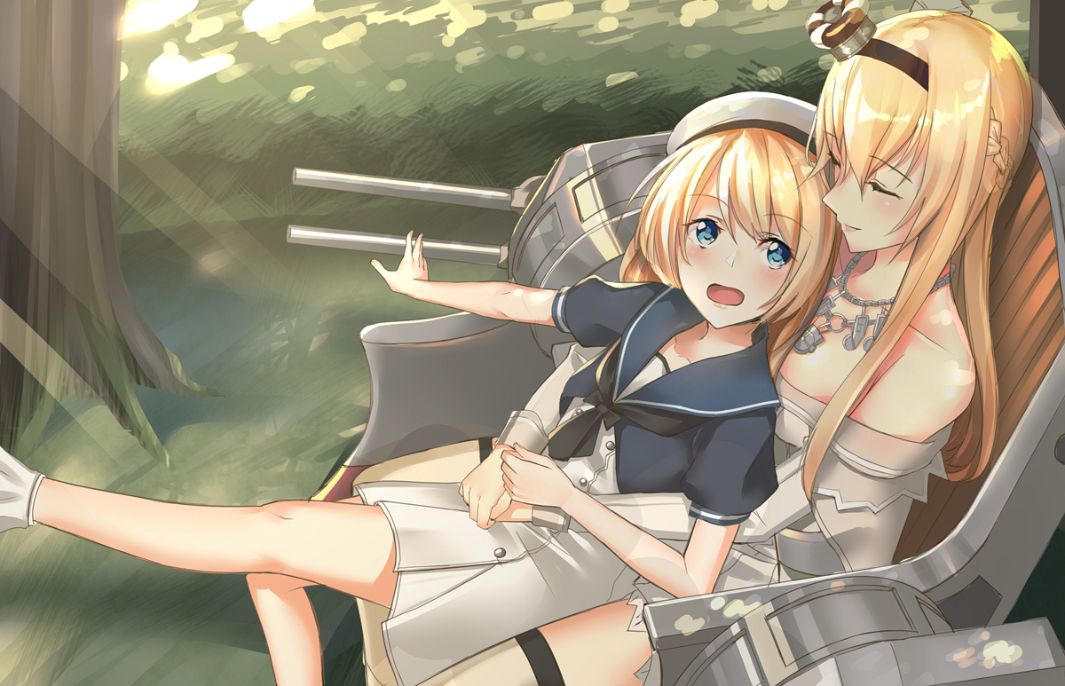Jervis And Warspite Kancolle Wholesomeyuri
