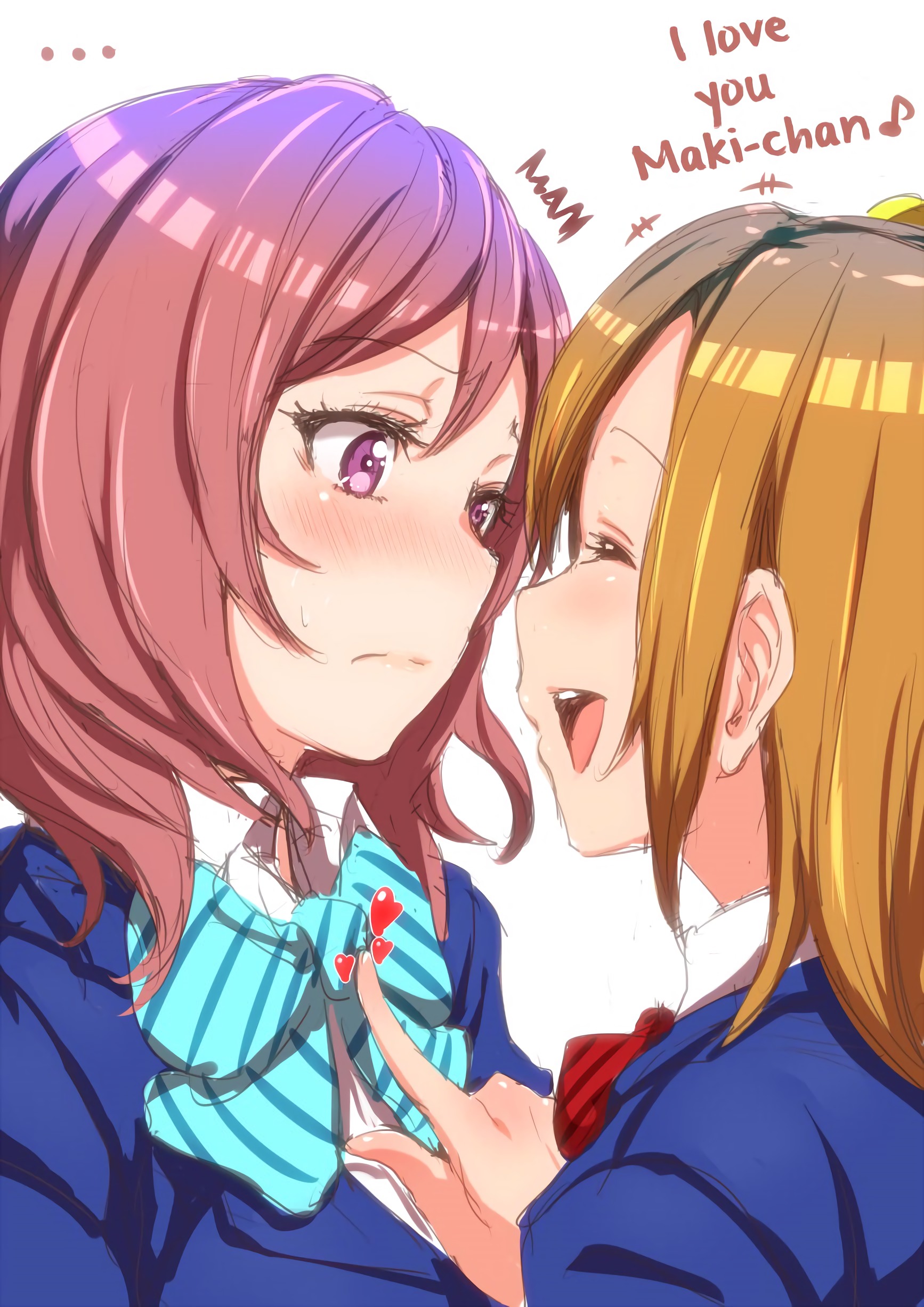 Some HonoMaki. [Love Live! School Idol Project] r/awwnime