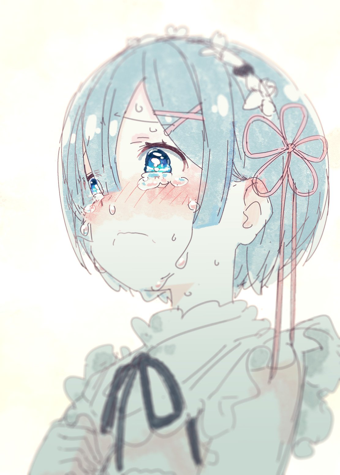 Crying Rem [ReZero kara Hajimeru Isekai Seikatsu] r/awwnime