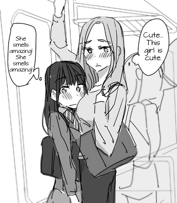 Crowded Train Original R Wholesomeyuri