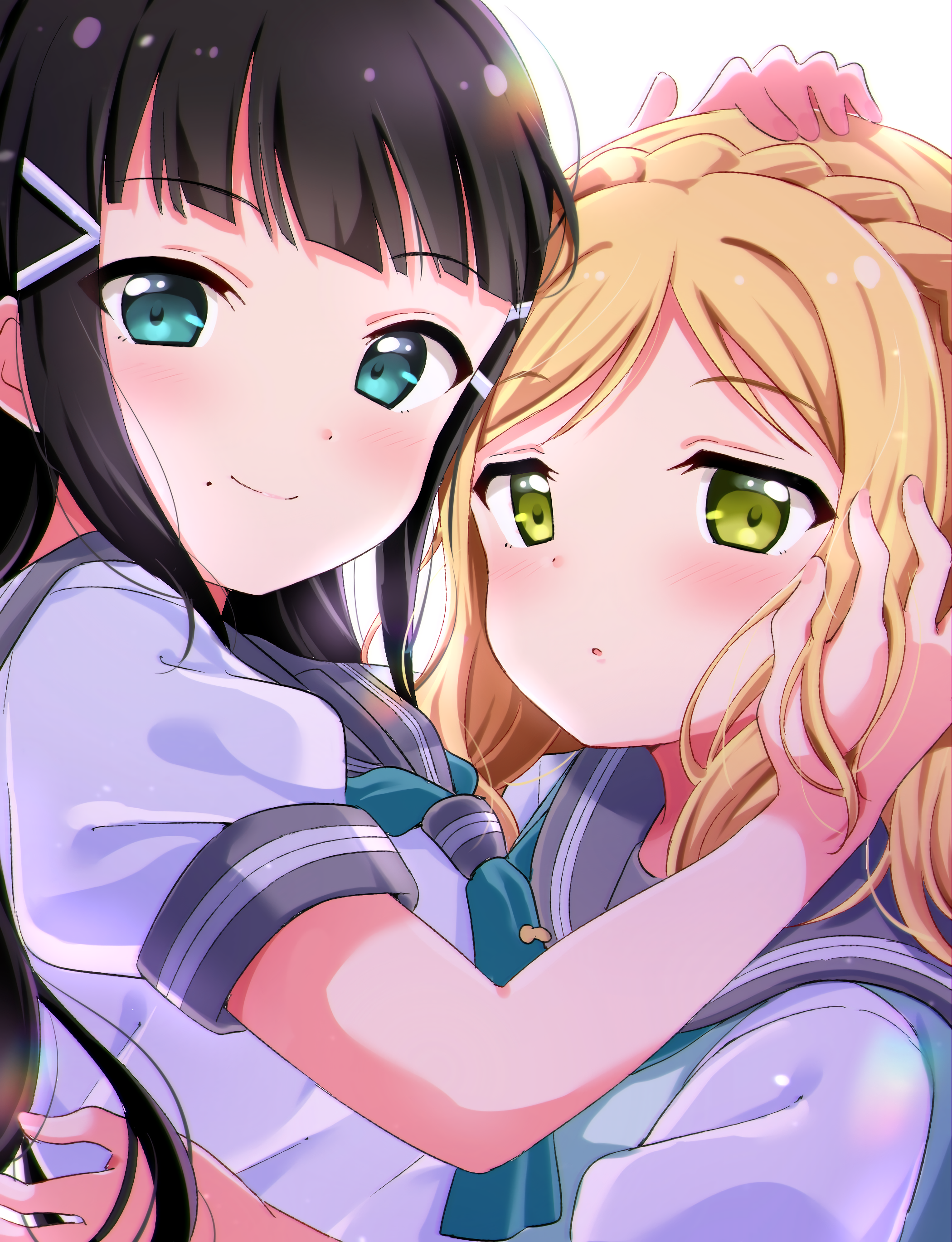 Dia and Mari. [Love Live! Sunshine!!] : r/awwnime