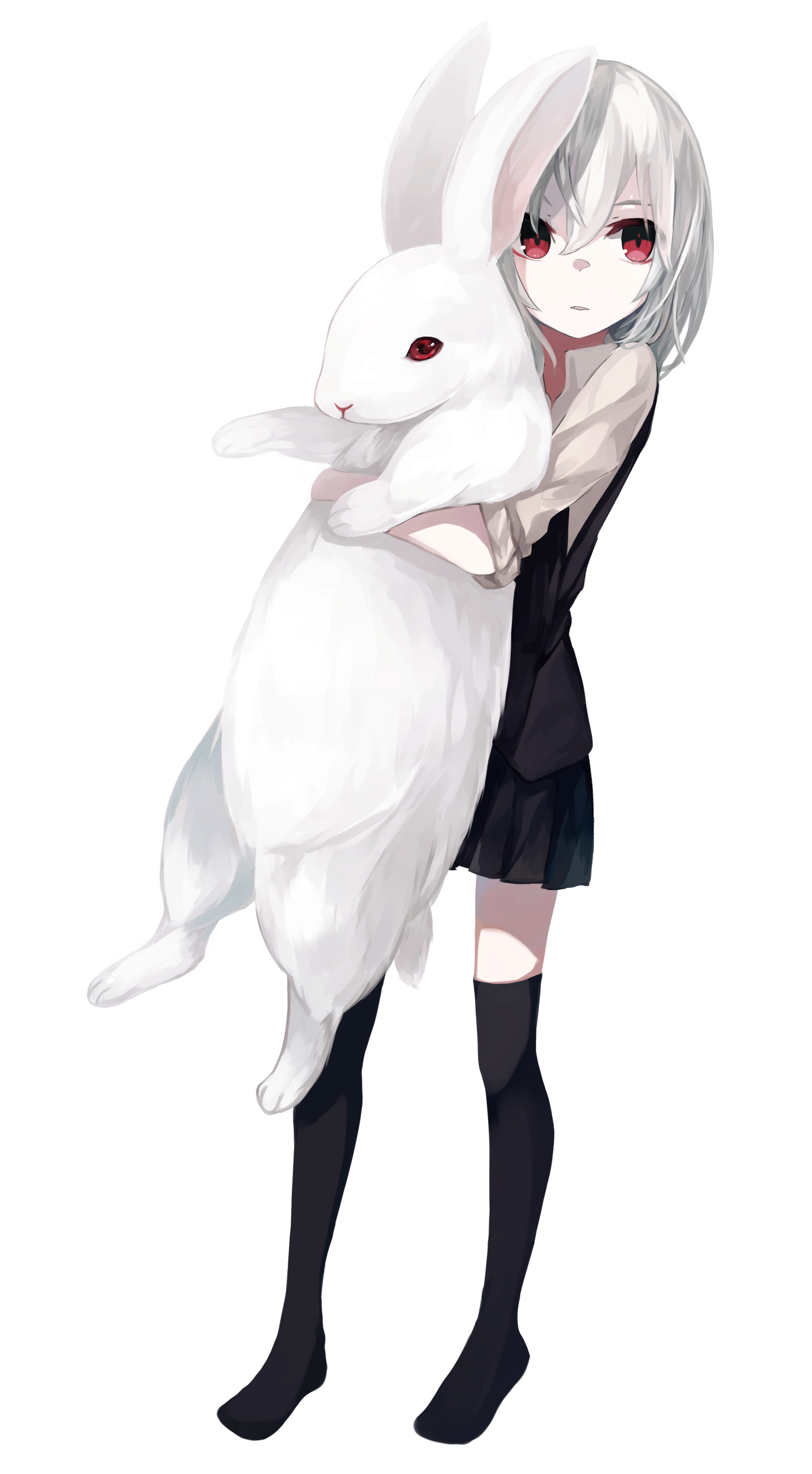 A big bunny [Original] : r/awwnime