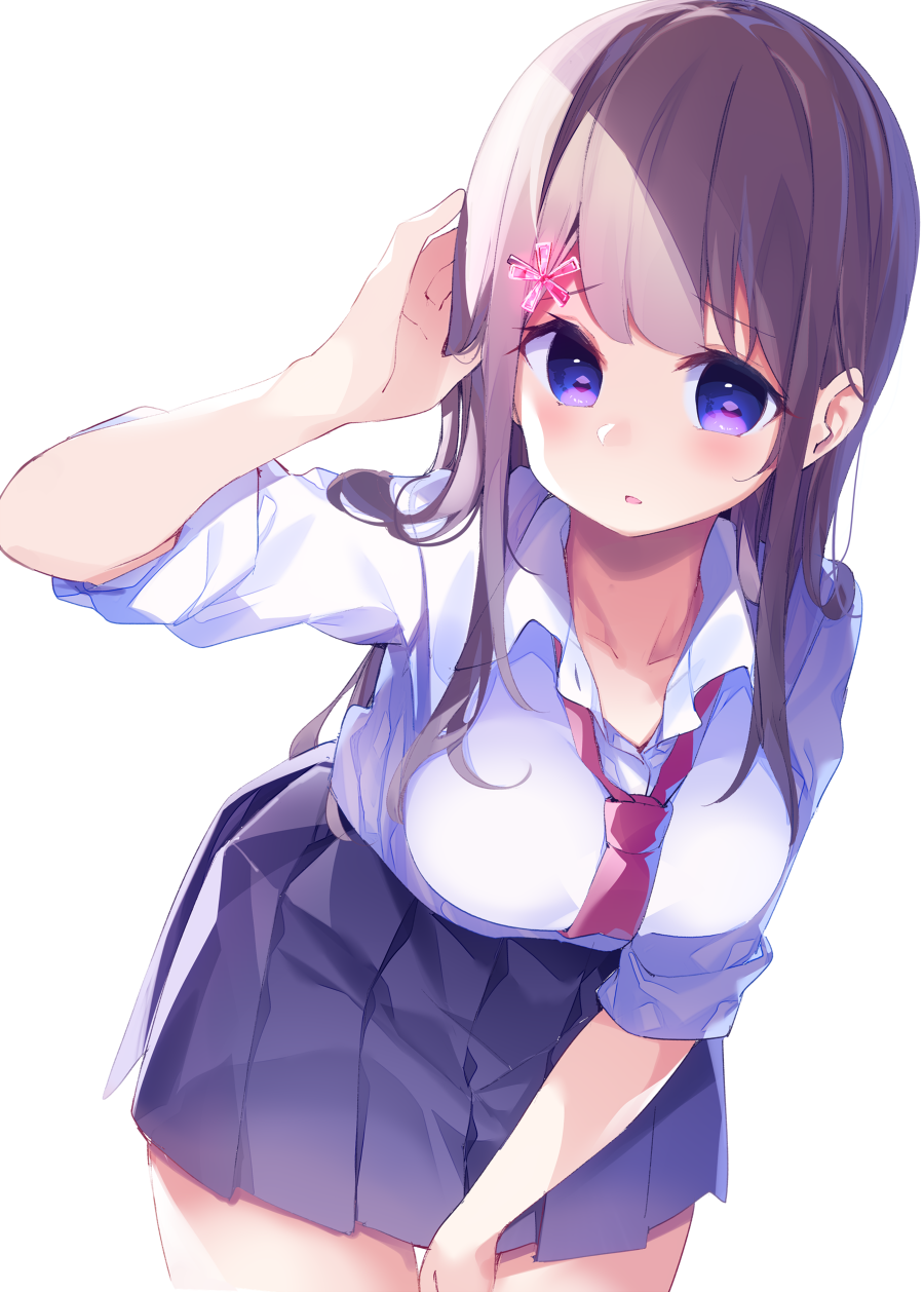 Purple eyes [Original] : r/awwnime