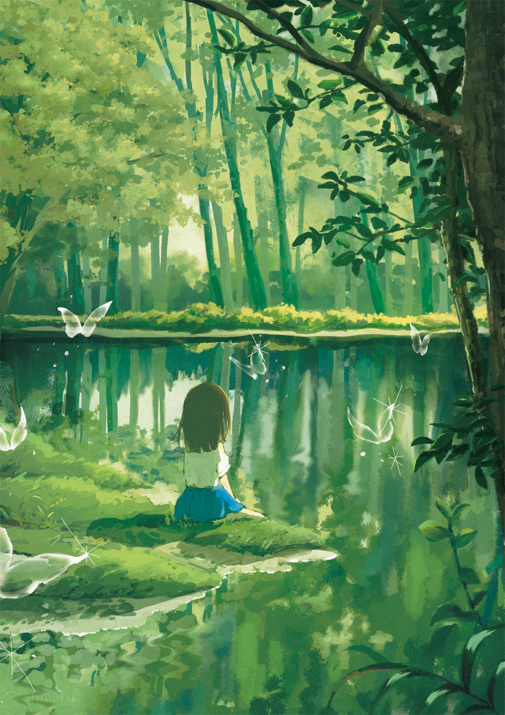 Green lake [Original] : r/Moescape