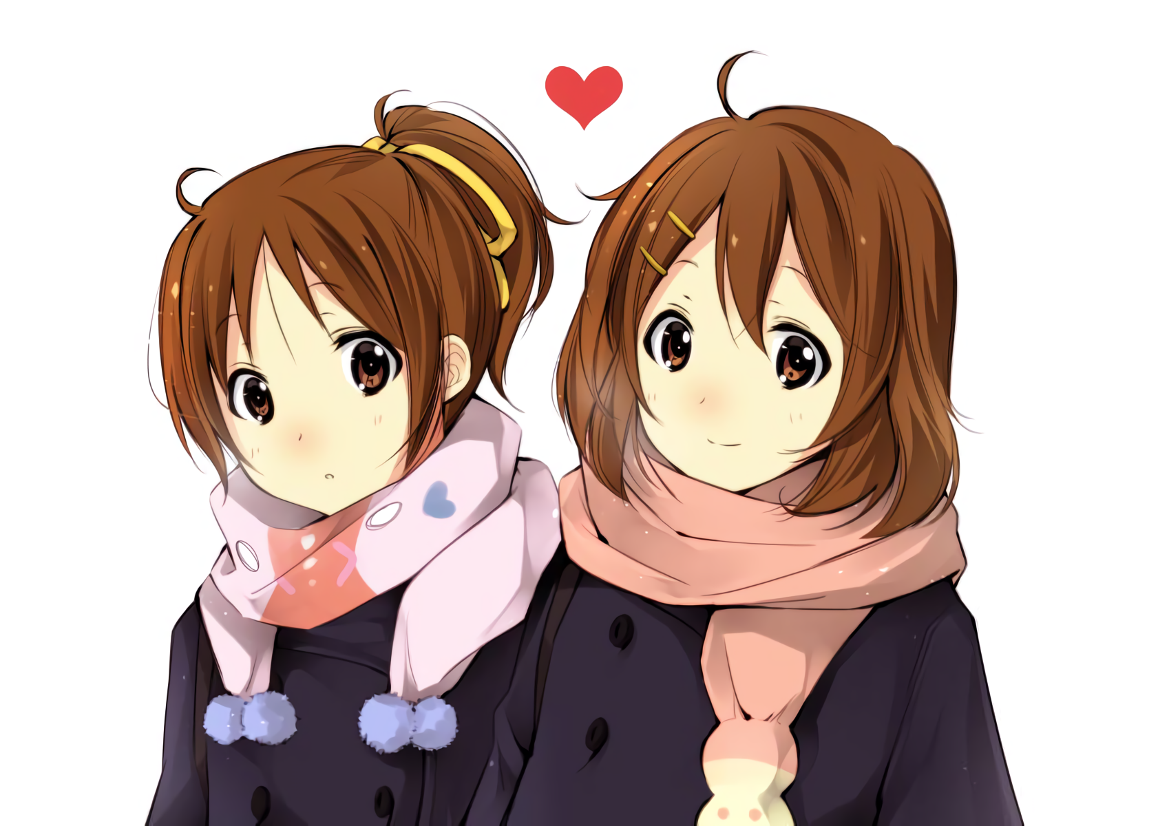 K-ON Yui and Ui by MissVampQueen on DeviantArt
