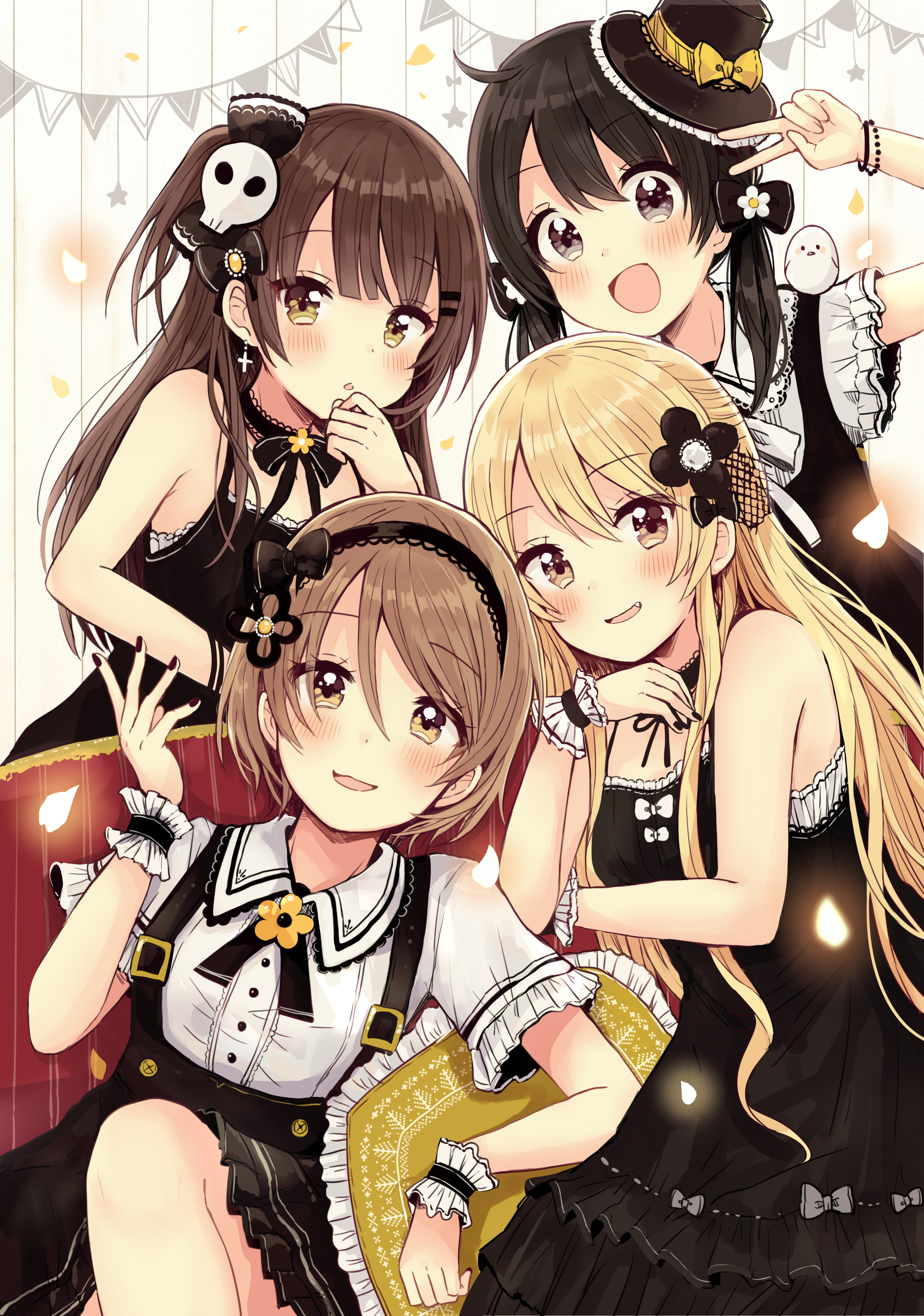 Black dresses [Swing!!] : r/awwnime