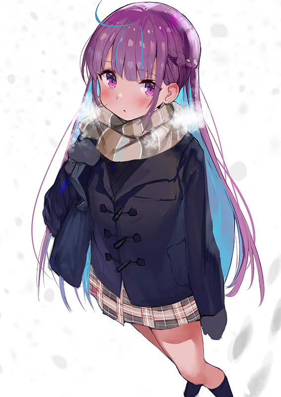 Never too cold for a skirt [Virtual Youtuber]