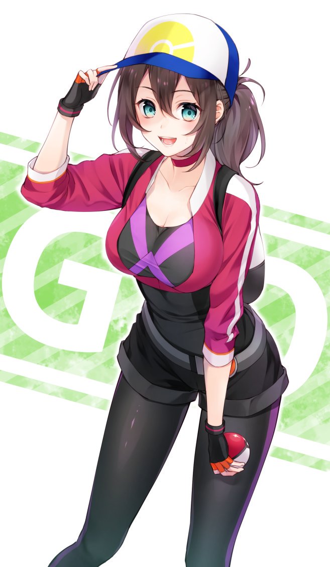 Trainer [Pokemon Go!] : r/animeponytails