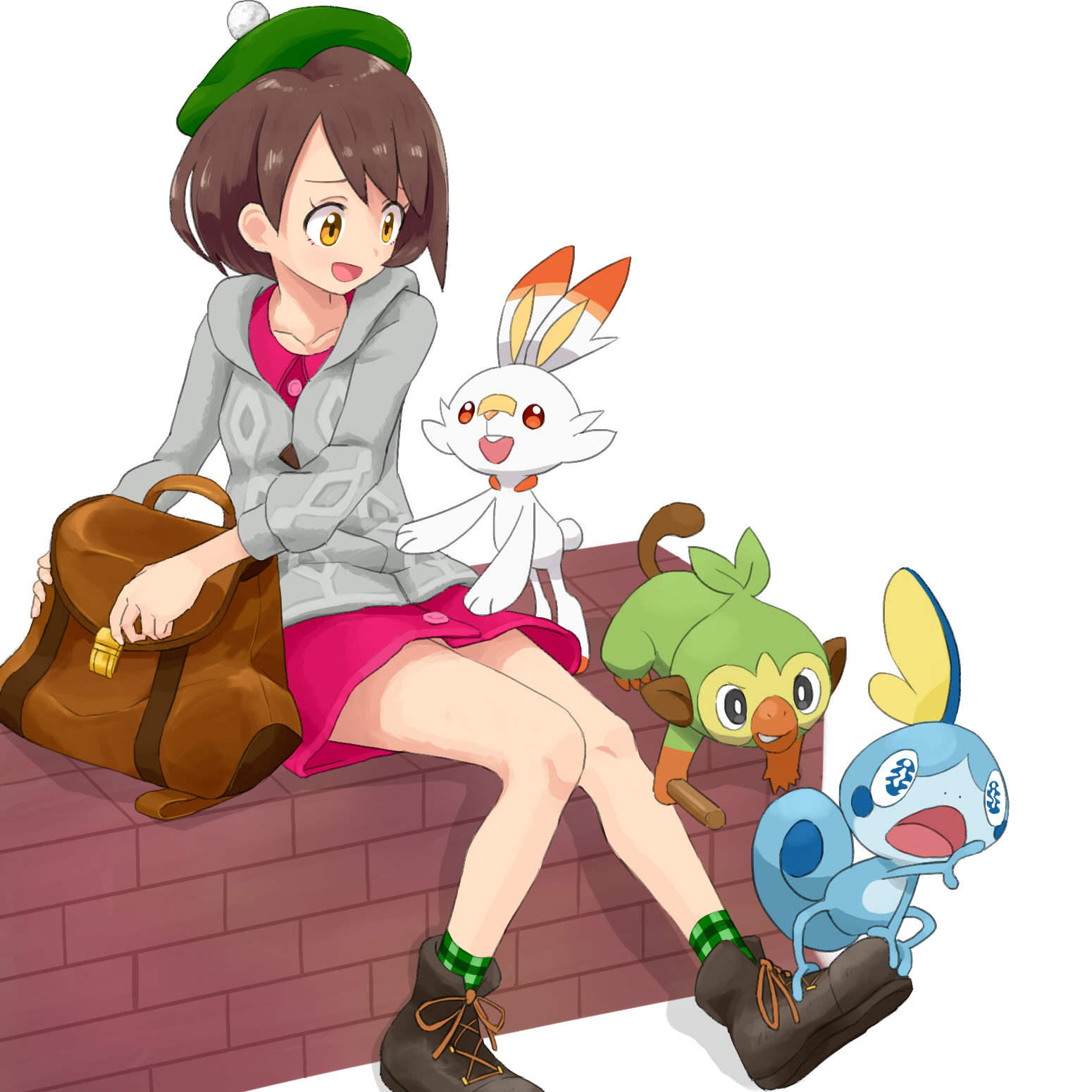 Meet the starters [Pokemon Sword / Shield] : r/awwnime