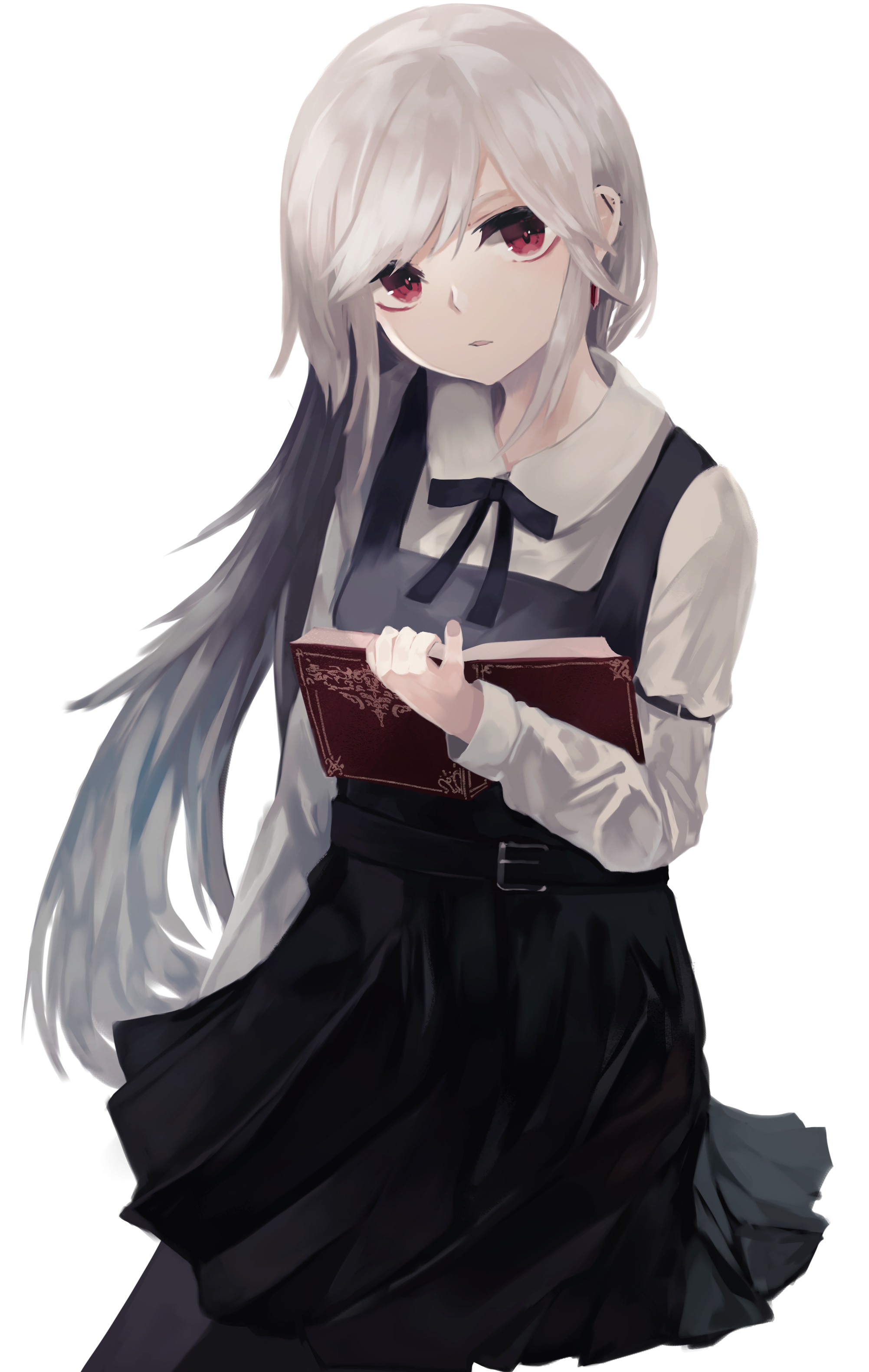 Bookish Girl [Original] : r/awwnime