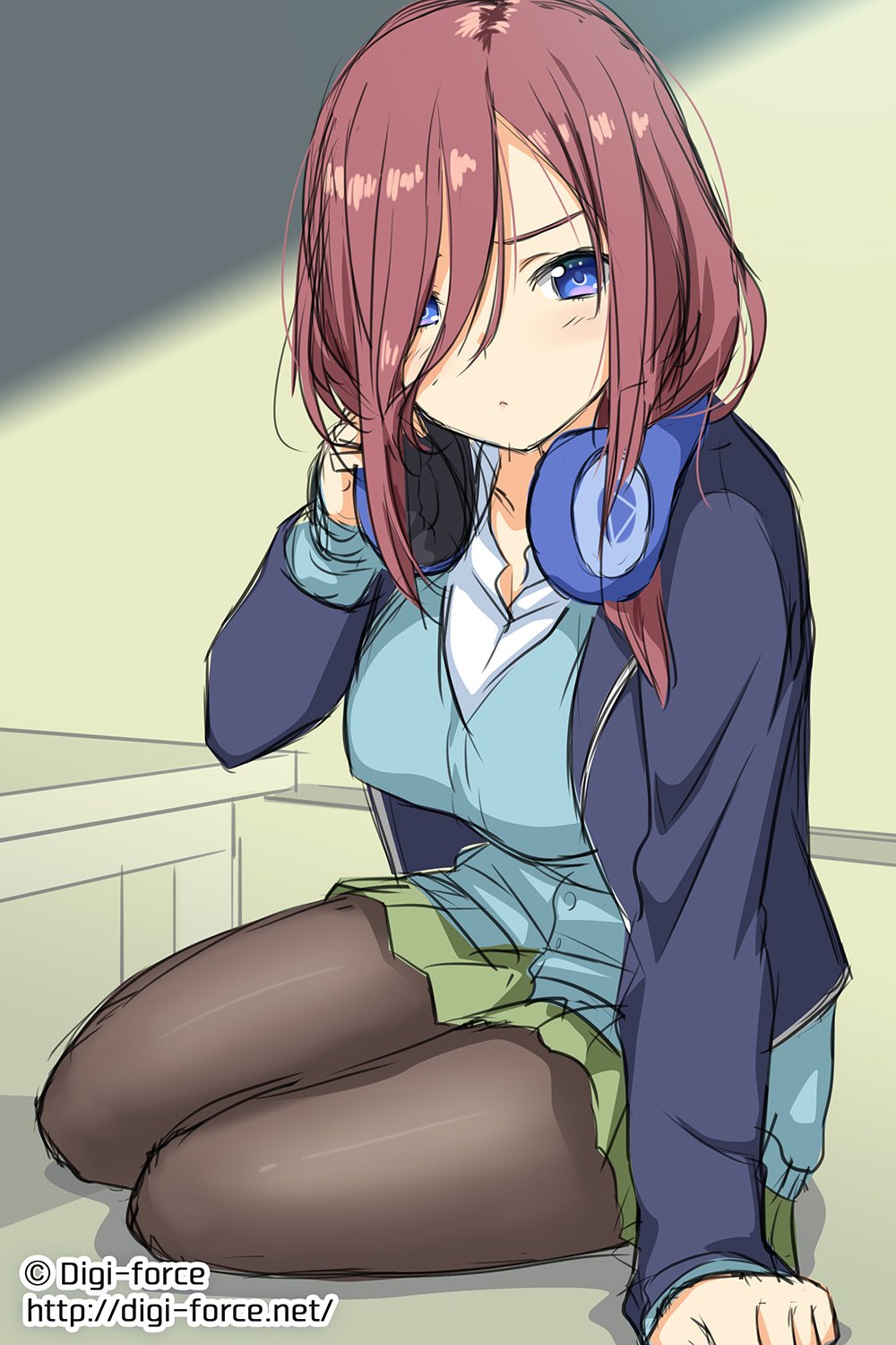 Miku pout Go Toubun no Hanayome : awwnime