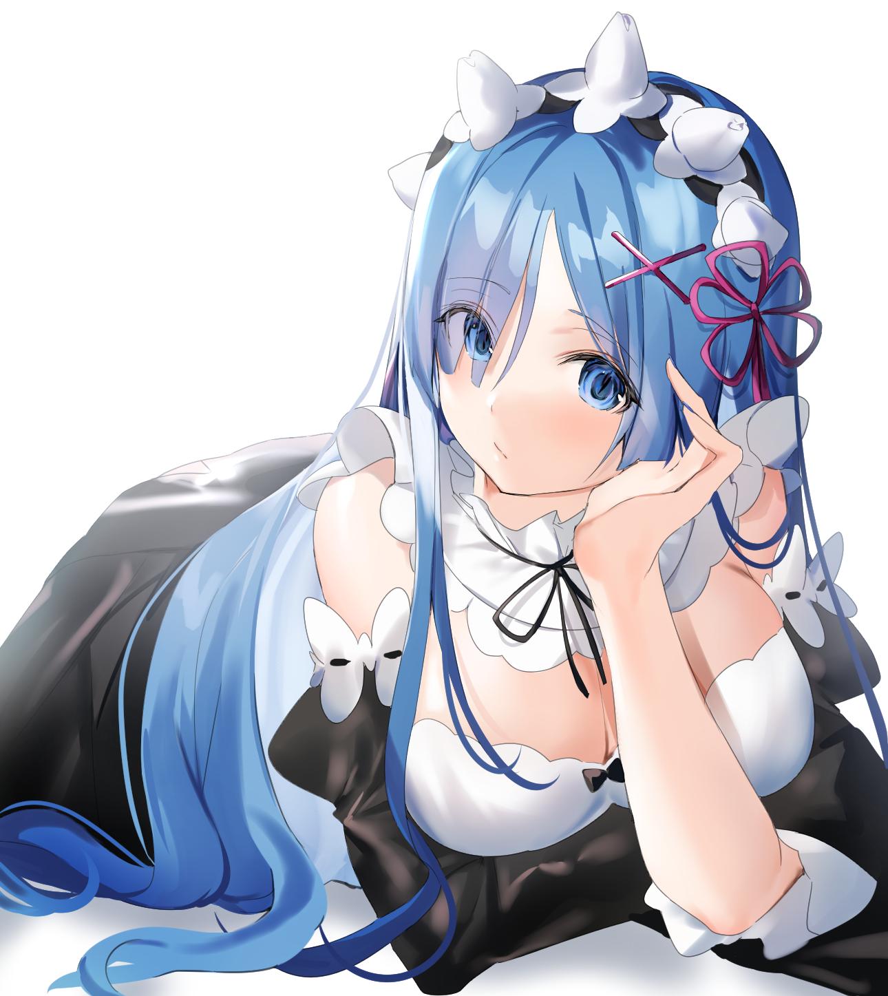 Bored longhair Rem [ReZero] r/awwnime