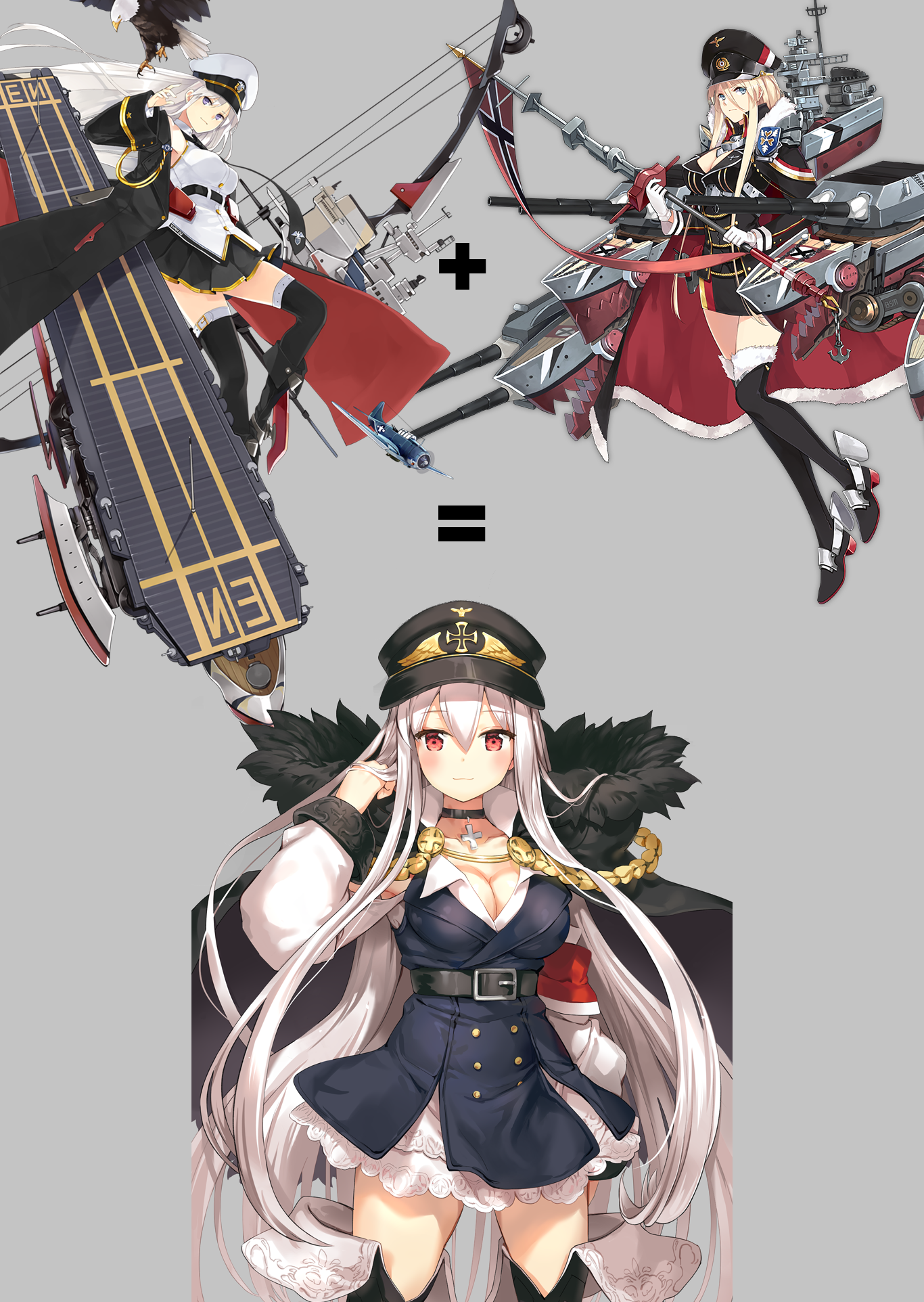 Kar98k Enty And Bismarck S Love Child Azurelane