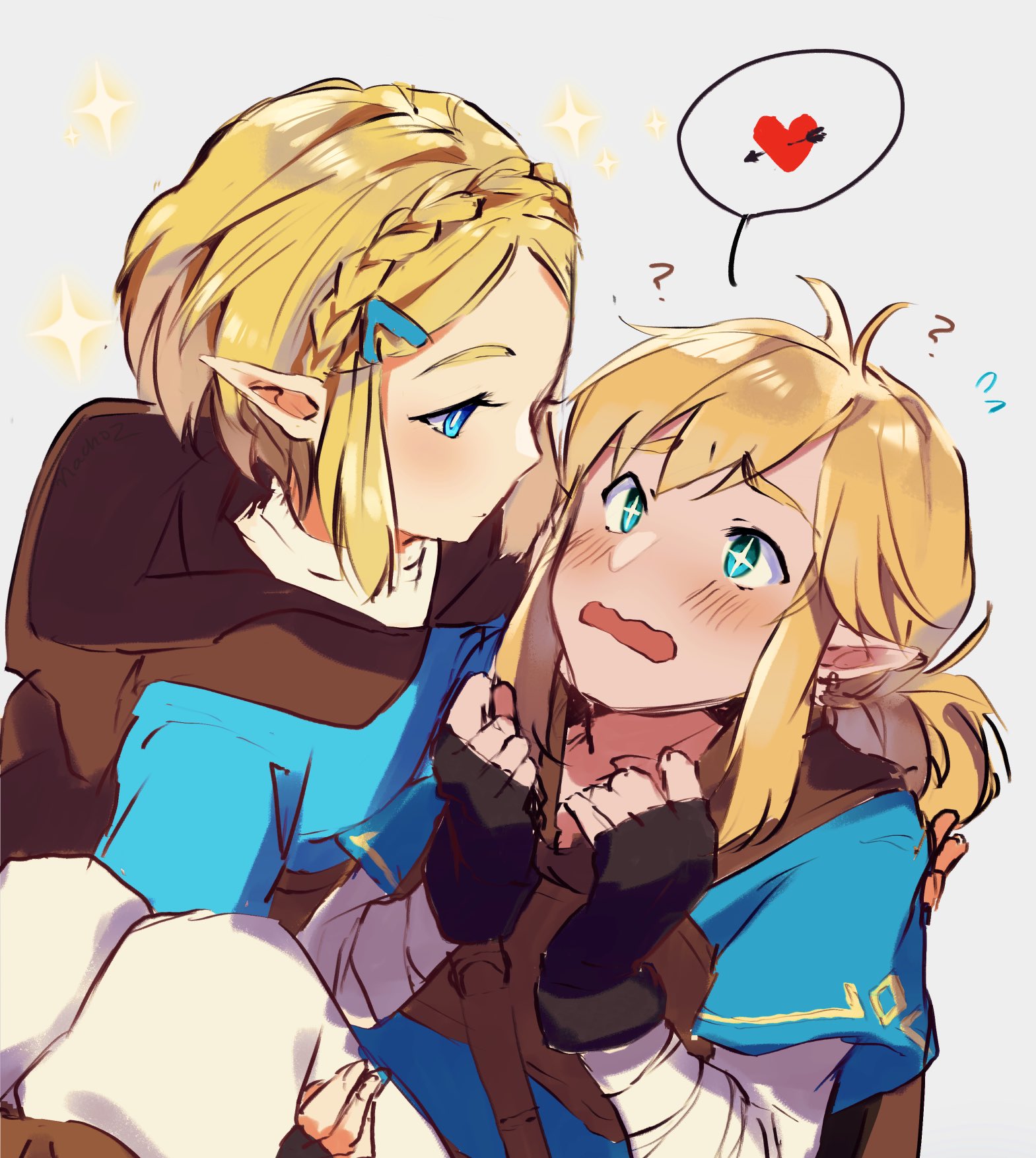 Role reversal [Legend of Zelda] : r/awwnime