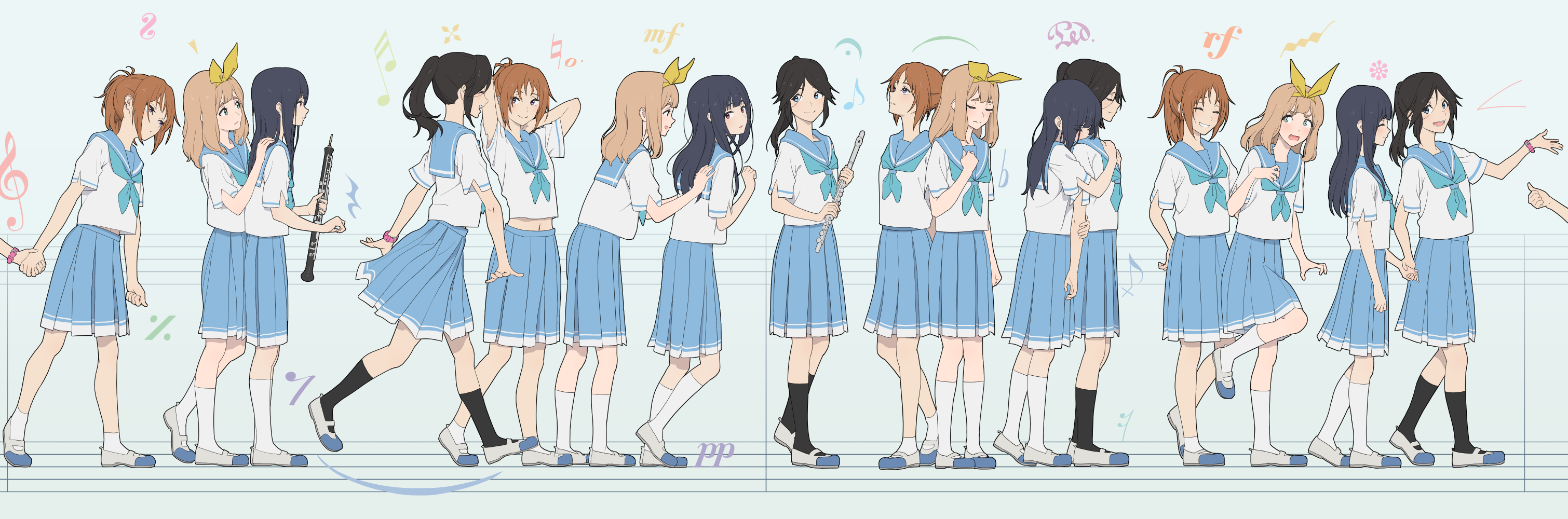 Repetitions. [Hibike! Euphonium] : r/awwnime