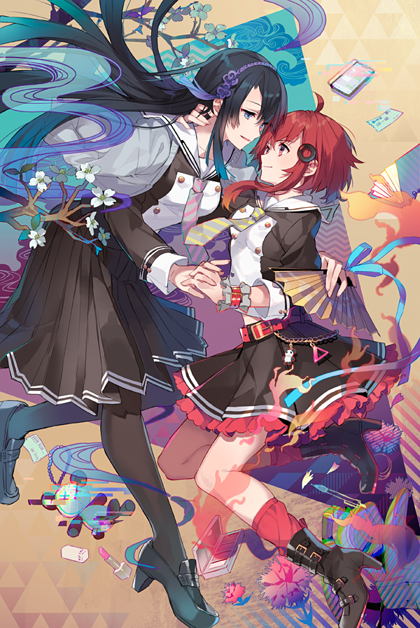 Red and Blue [Original] r/awwnime