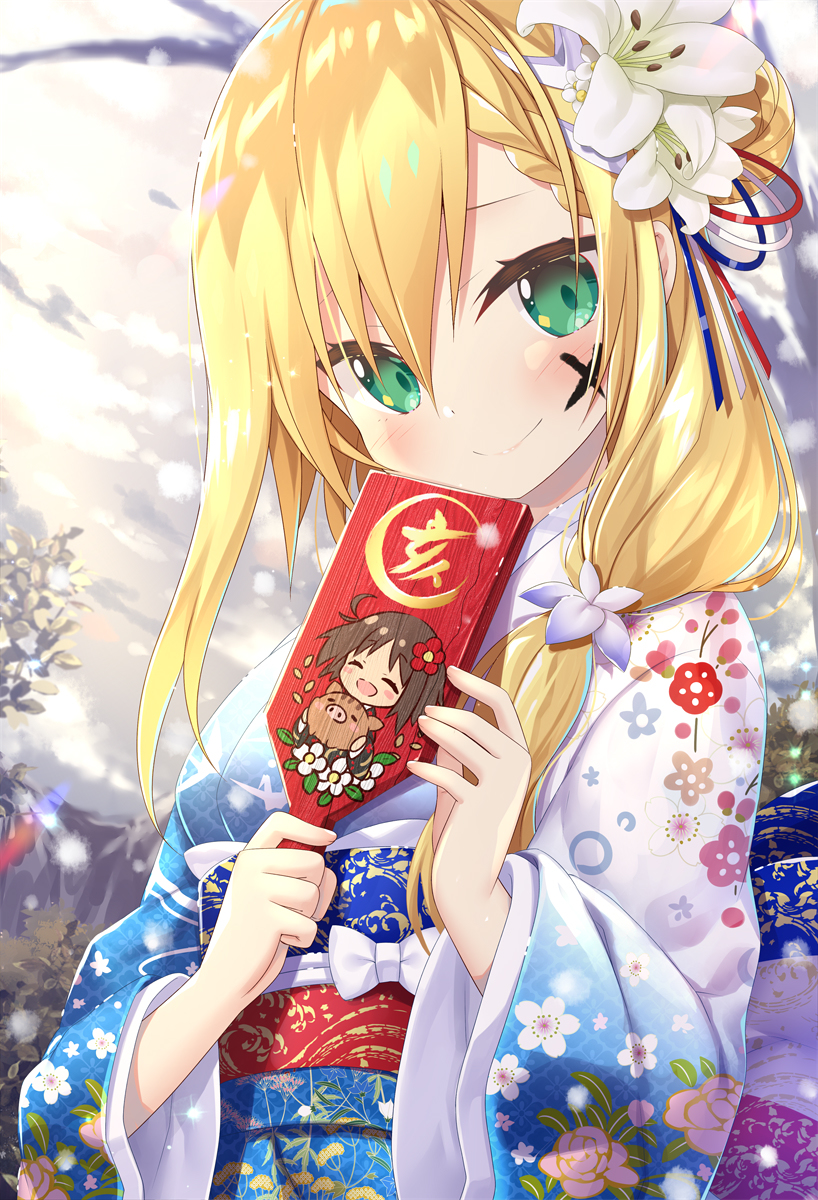 Adorable New Year Forbin (by her original artist!) : r/AzureLane