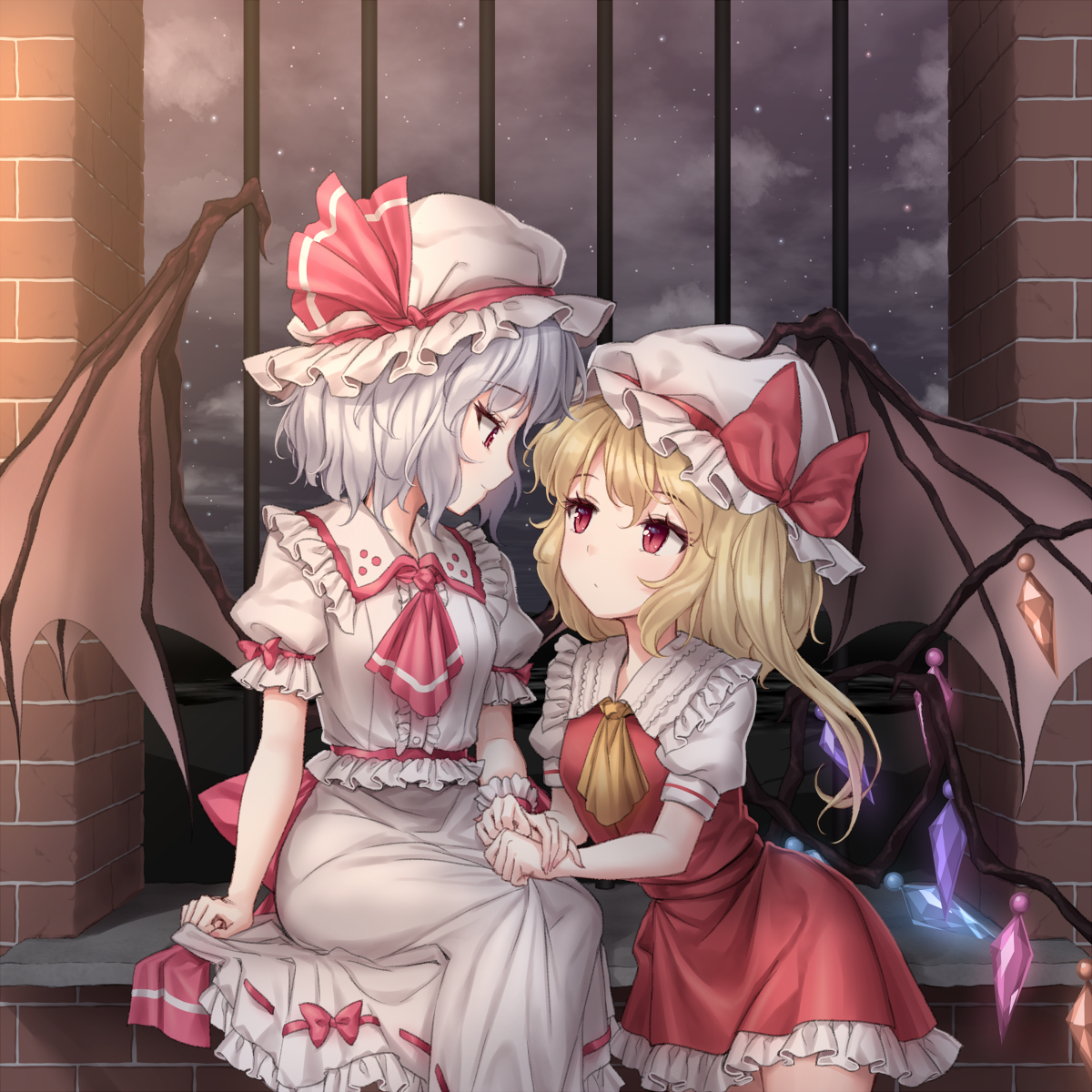 Scarlet Sisters. [Touhou] : r/awwnime