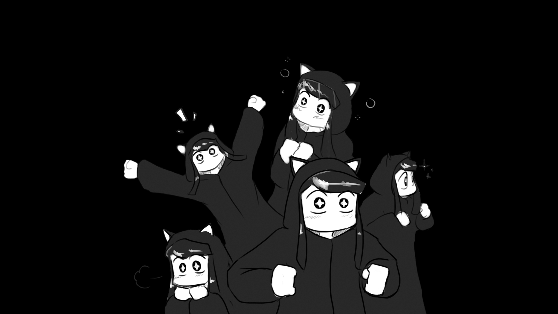 Nek-omi [Komi Can’t Communicate] (1920x1080) : Animewallpaper