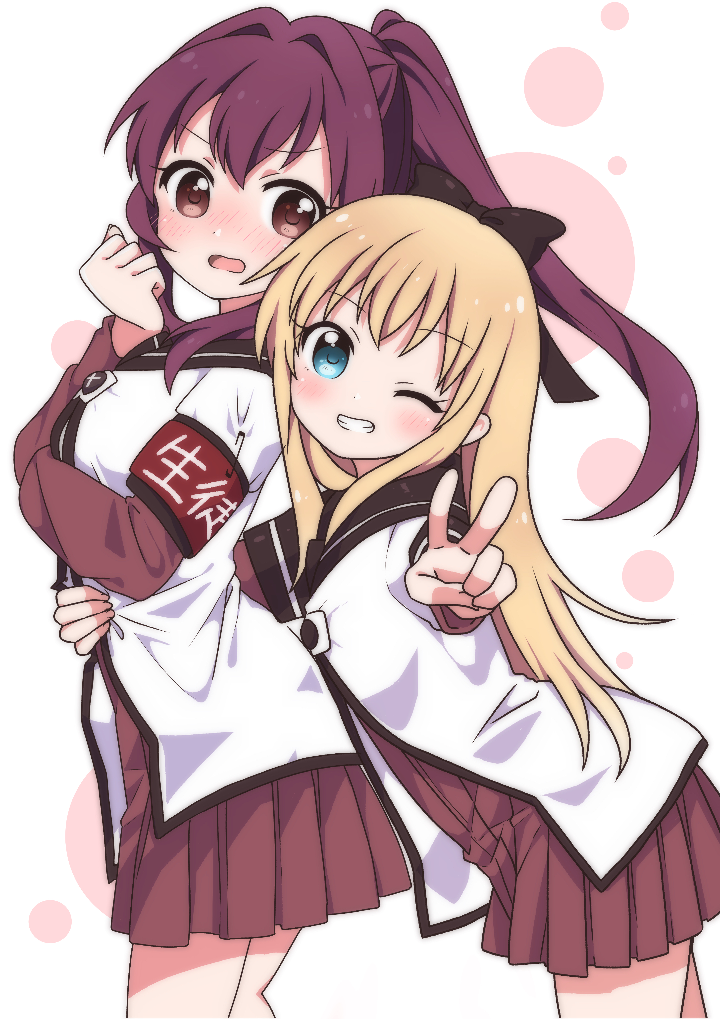 Ayano and Kyouko. 