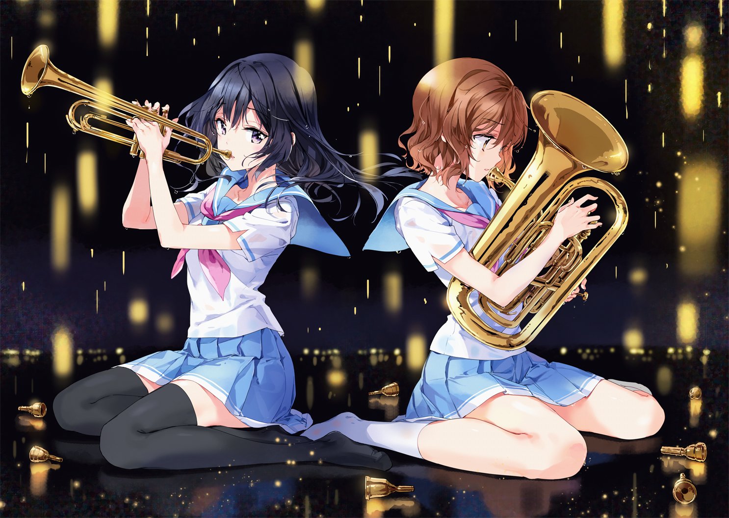 Reina and Kumiko [Hibike! Euphonium]