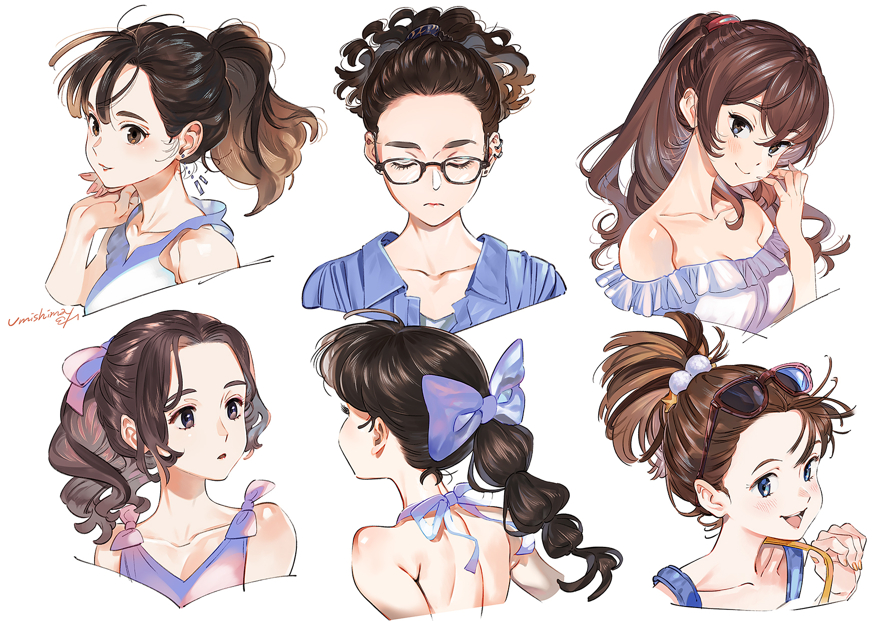 Ponytails Original Rawwnime