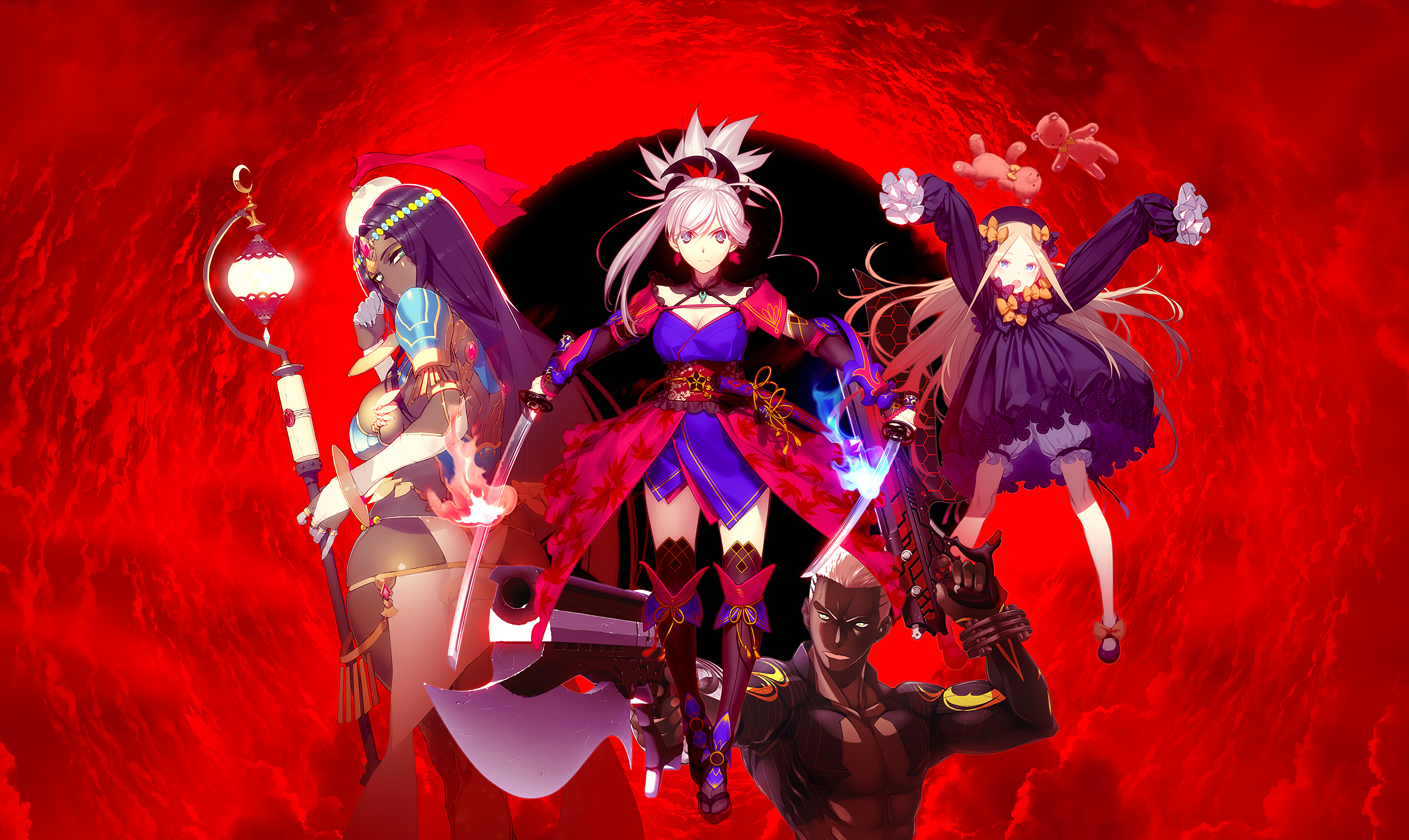 Download all FGO 5th Anniversary Illustrations in 5K! ~ Fate
