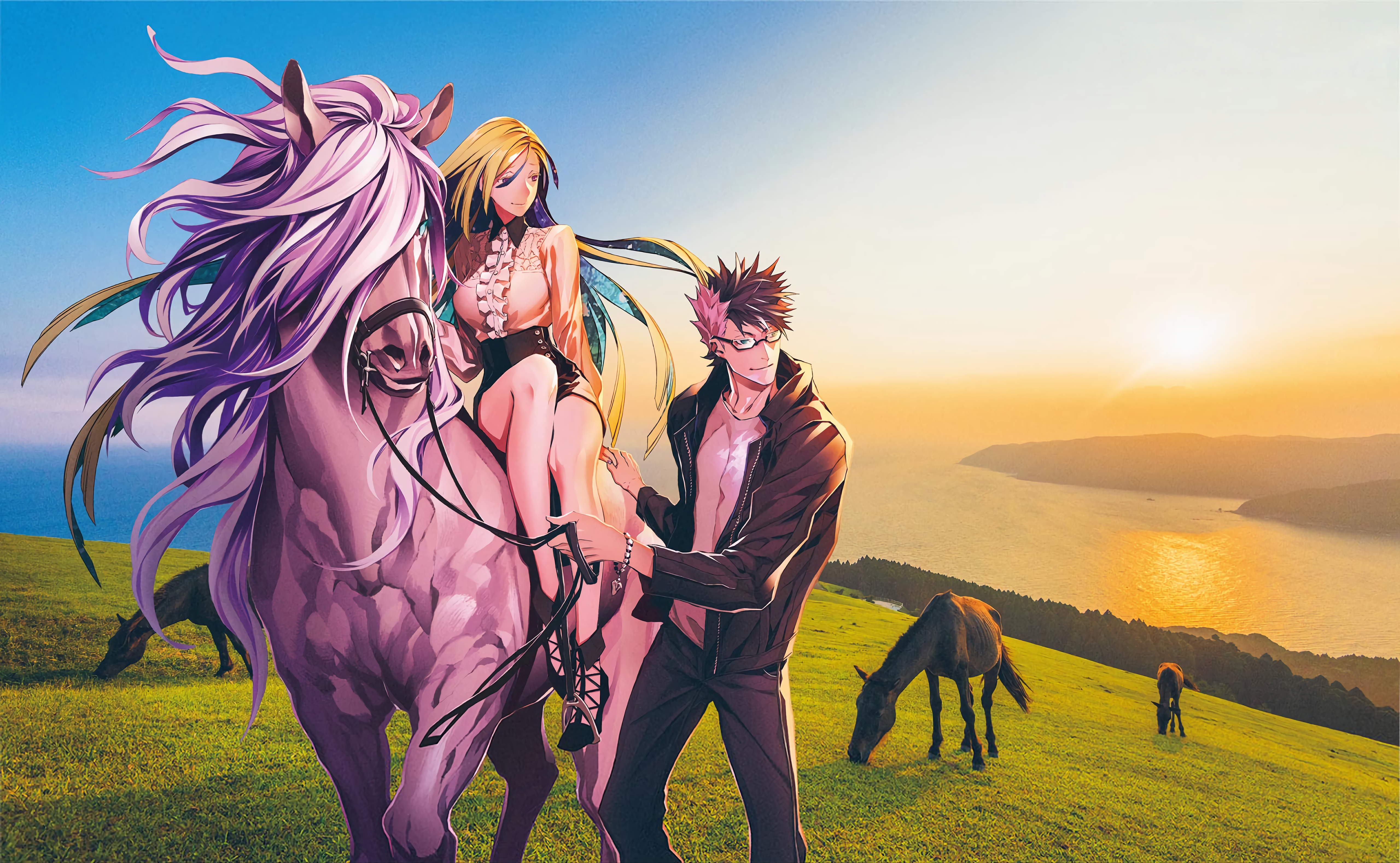 Download all FGO 5th Anniversary Illustrations in 5K! ~ Fate