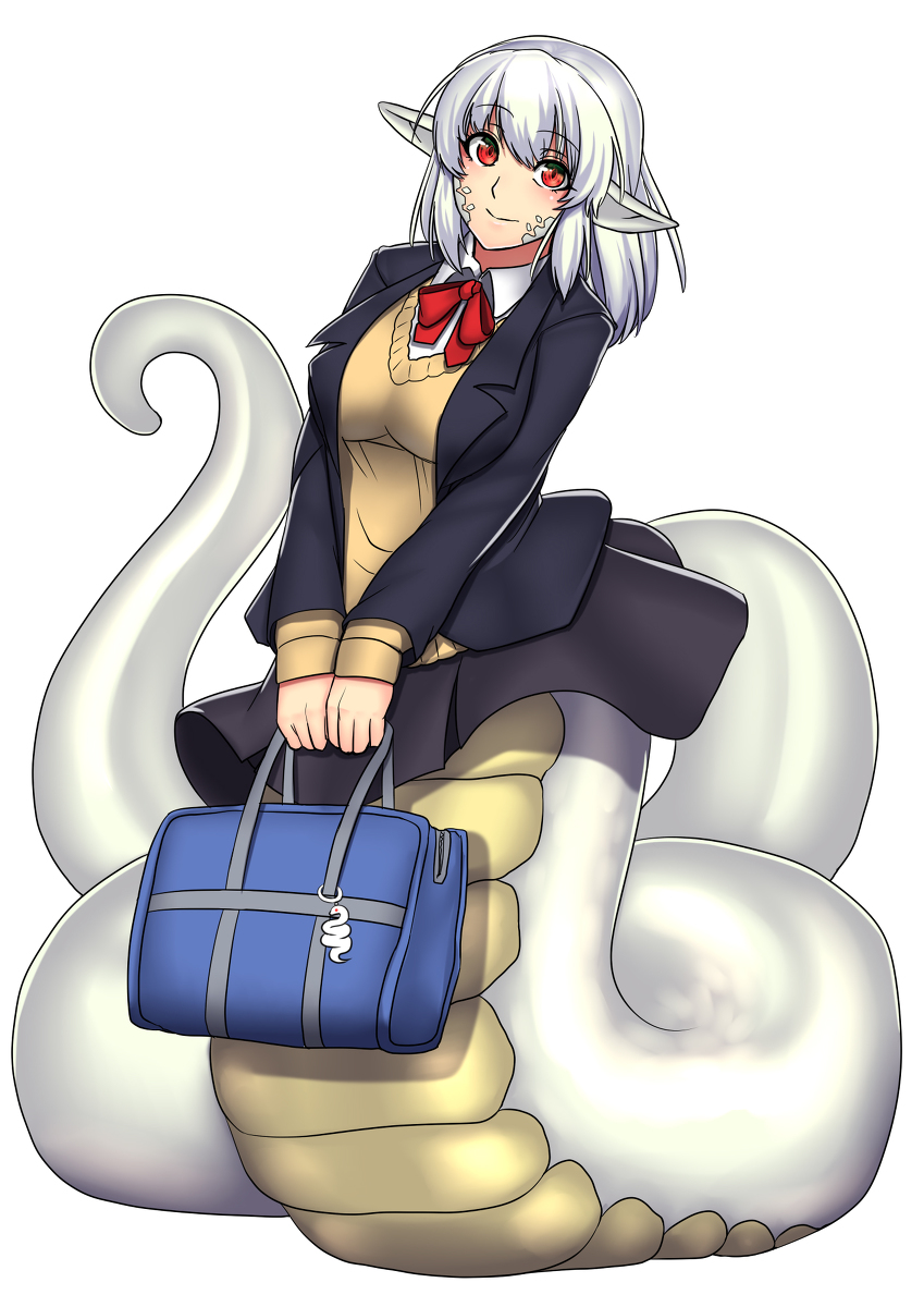 Cute Lamia Going To School [Original] : r/awwnime