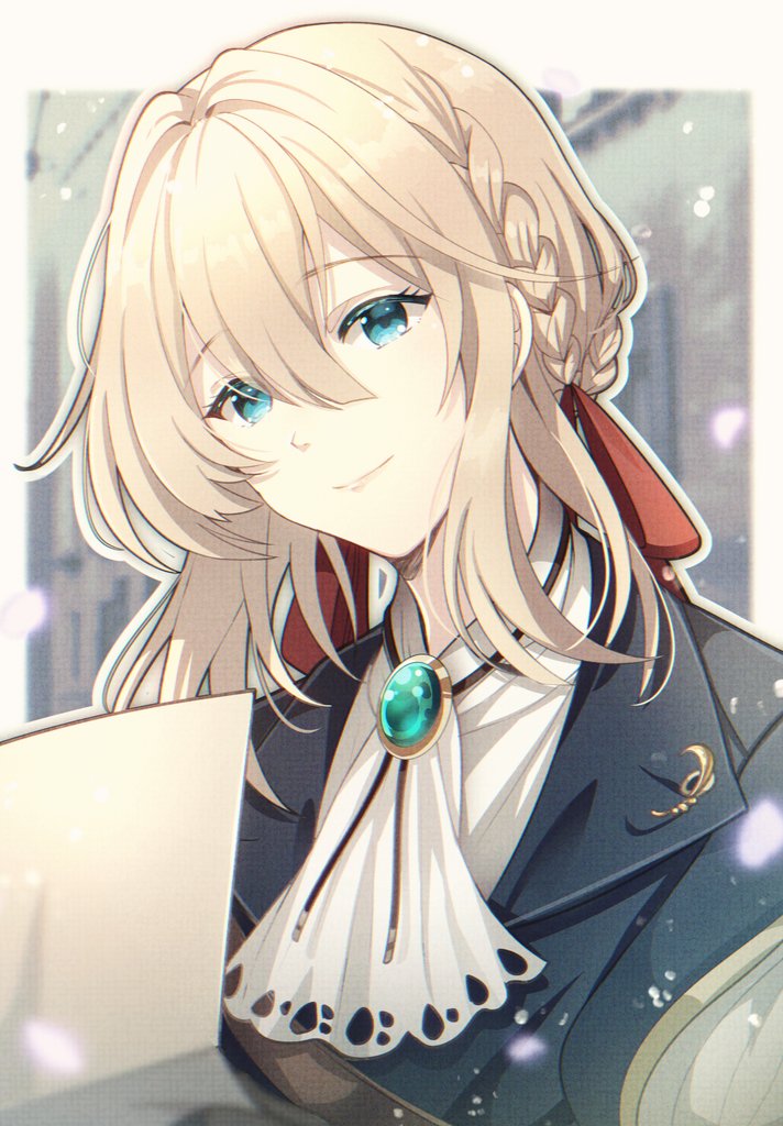 Violet smile. [Violet Evergarden]