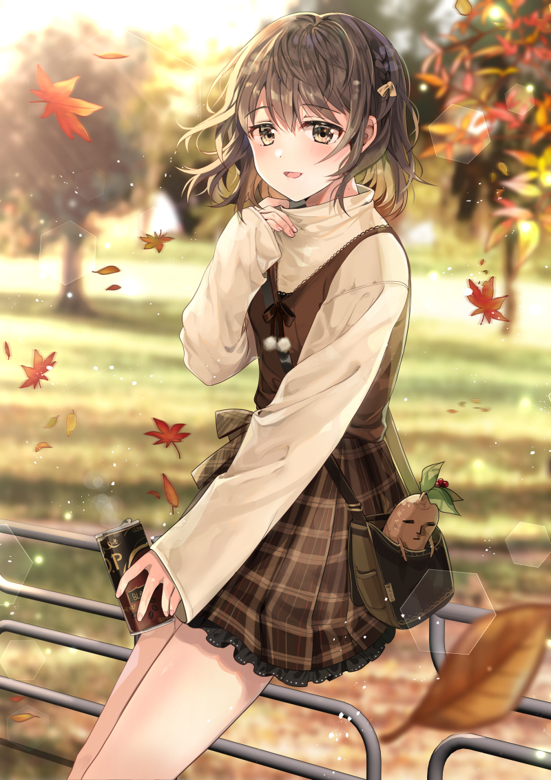 Ah, canned coffee in the autumn. [Original] : awwnime