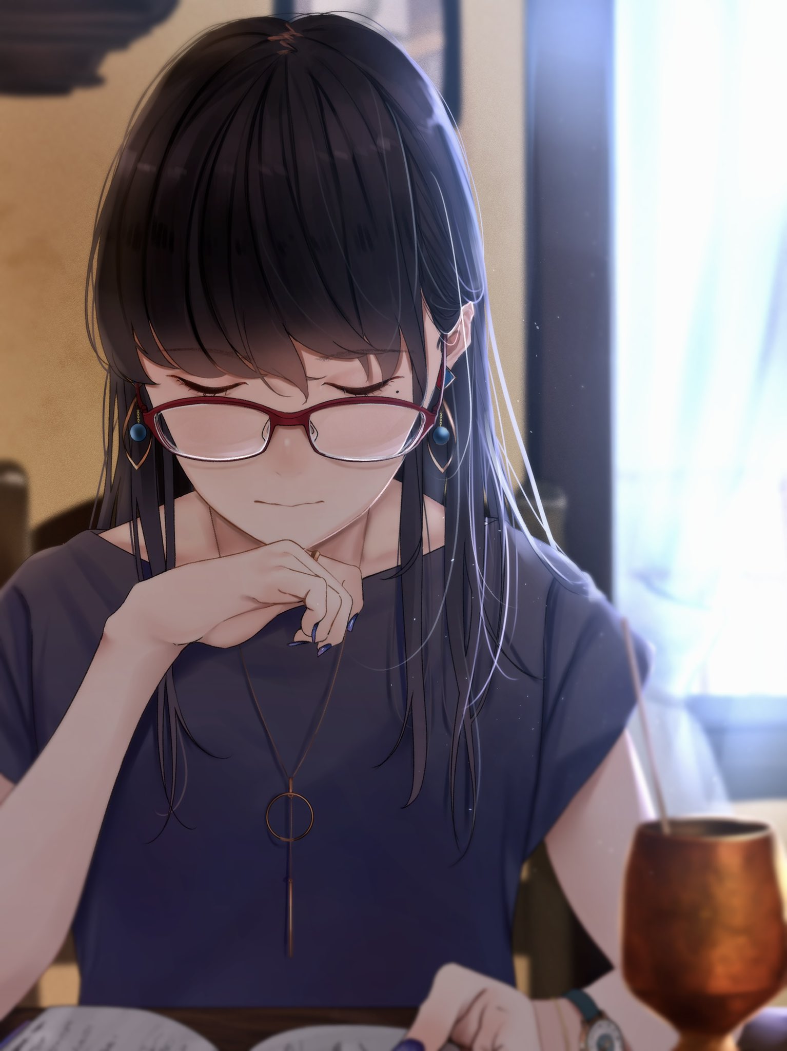 Cafe Date [Original] : r/awwnime