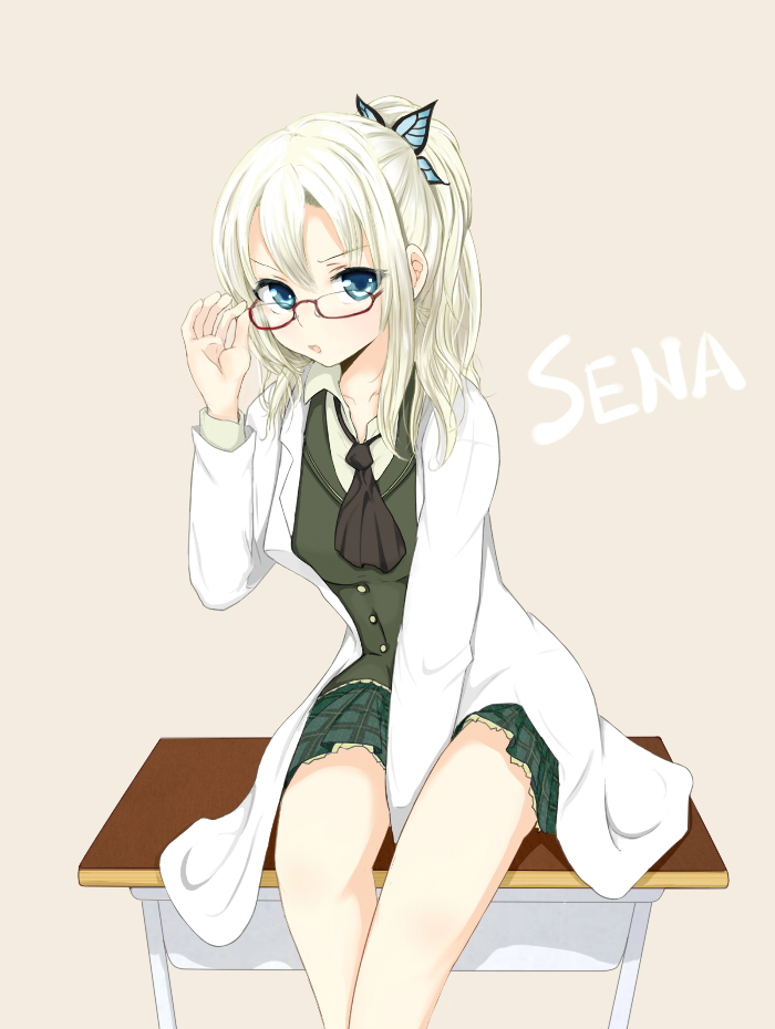 Sena with glasses [Haganai] : Tsunderes