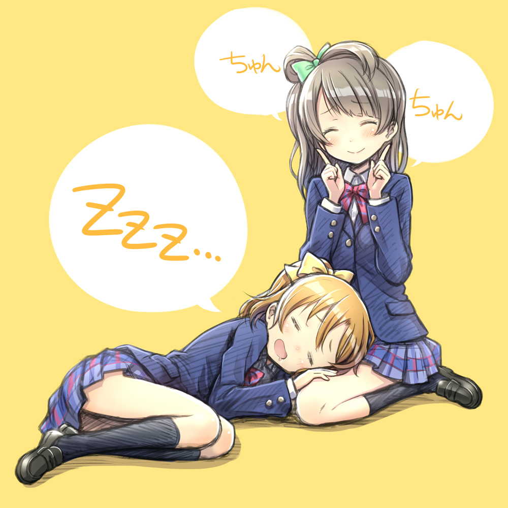 Sssh, she's sleeping [Love Live!] : r/awwnime
