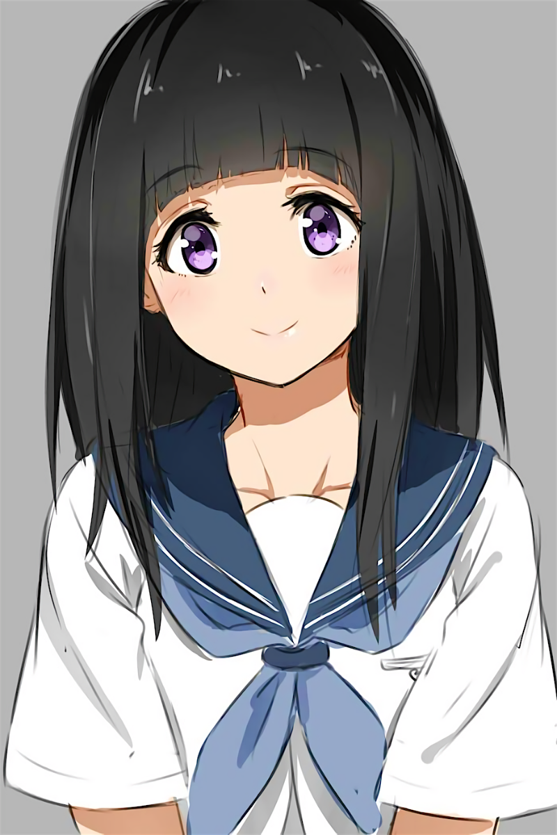 Curious [Hyouka] : r/awwnime