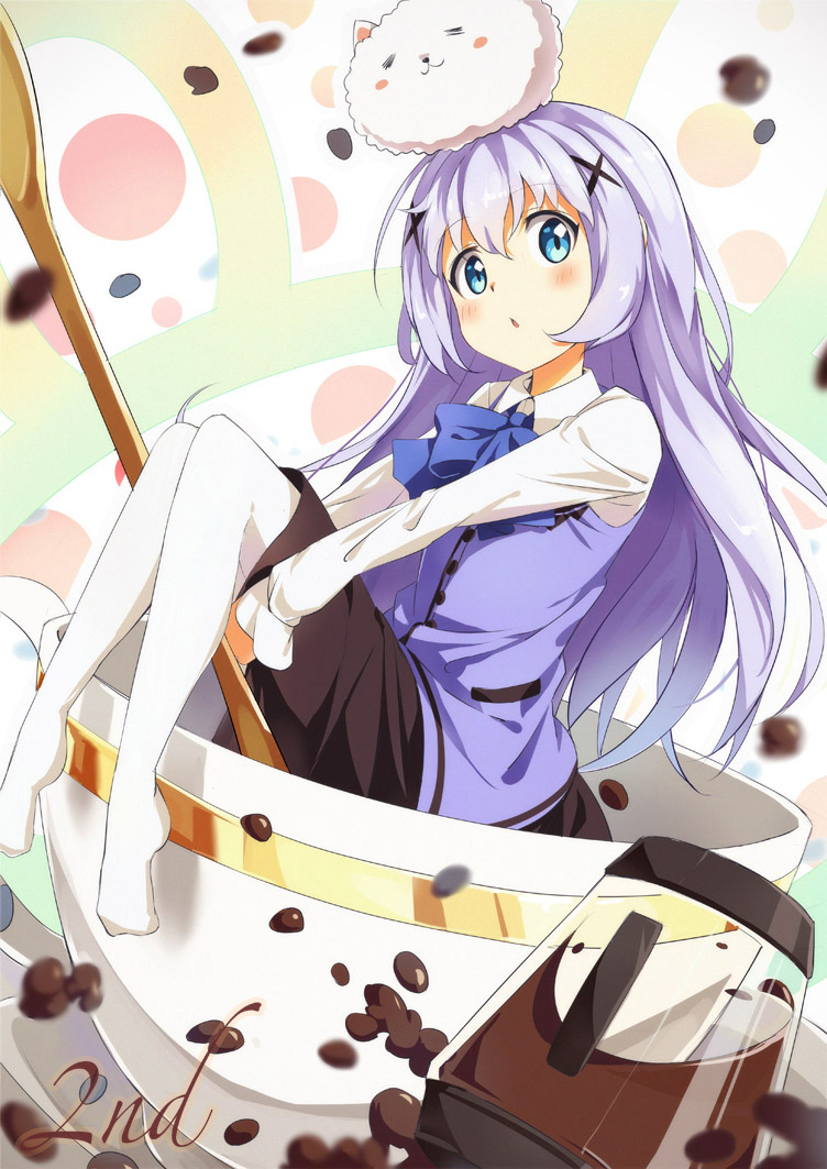 Chino chilling out [Gochuumon wa Usagi desu ka] : r/awwnime