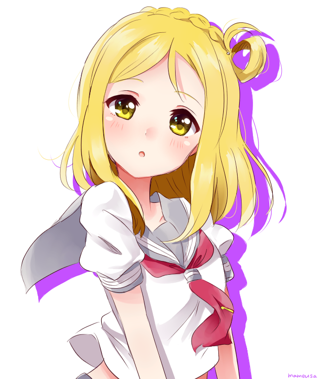 Curious Mari Love Live Sunshine Awwnime
