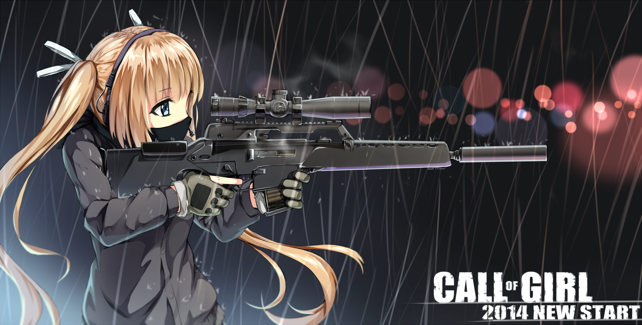 Taking aim [Original] : r/Gunime, image size:2130x1080