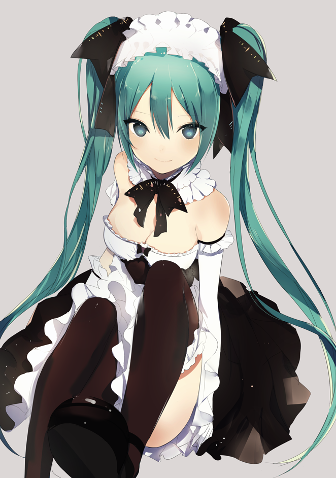 cafe maid miku